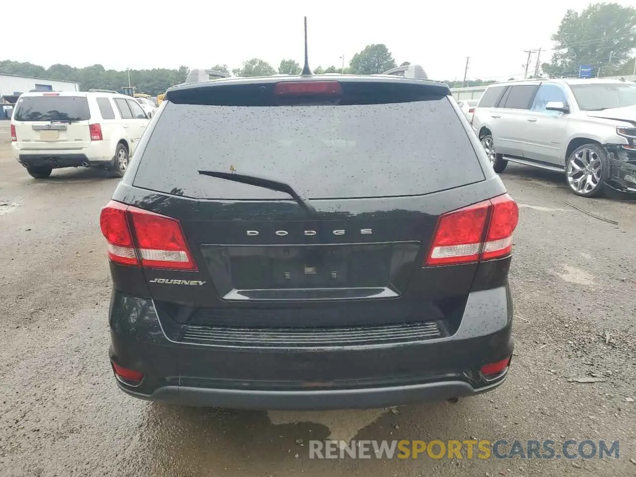 6 fotografías del automóvil dañado 3C4PDCBB3KT860516 DODGE JOURNEY 2019