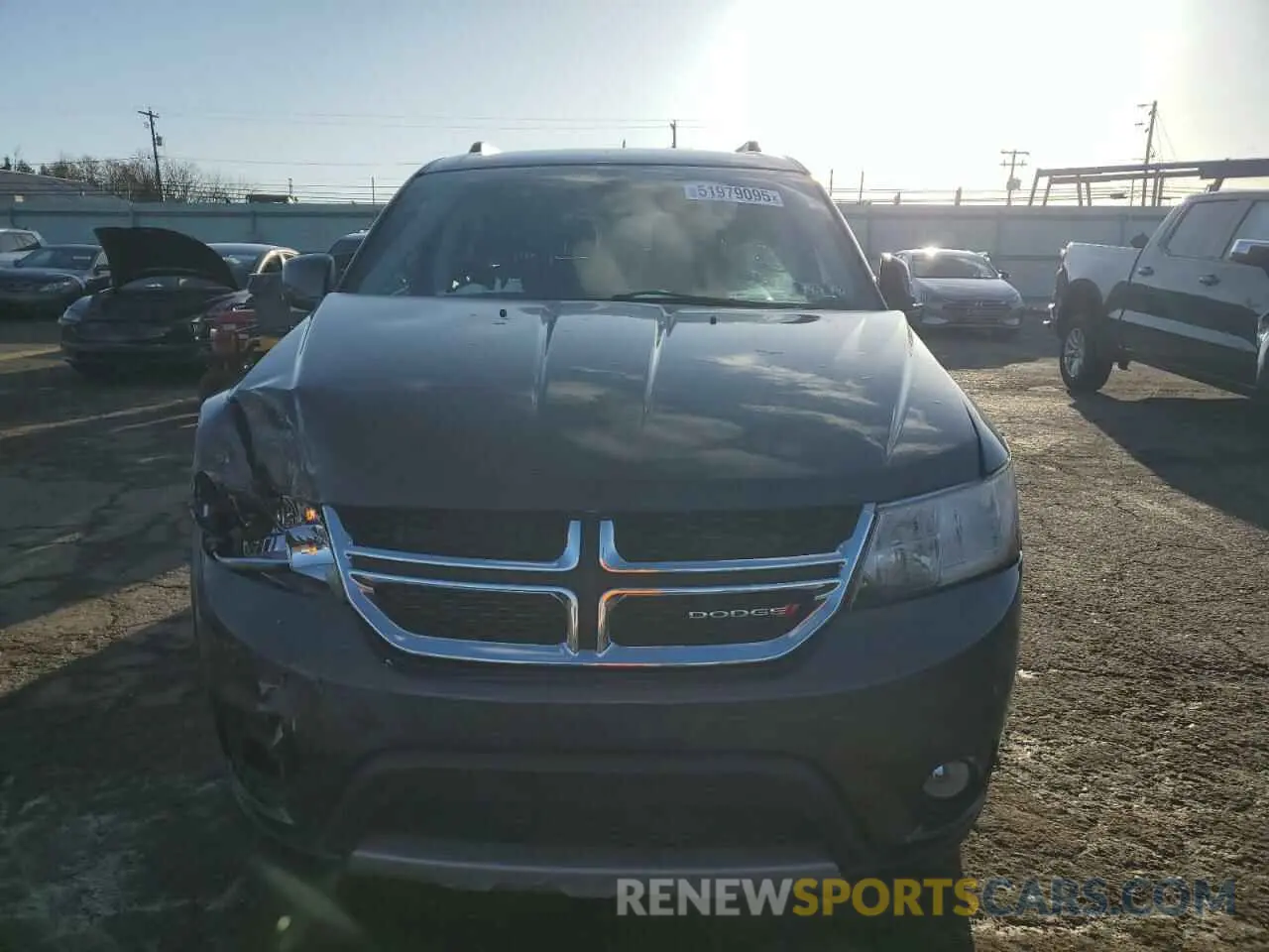 5 fotografías del automóvil dañado 3C4PDCBB4KT845488 DODGE JOURNEY 2019