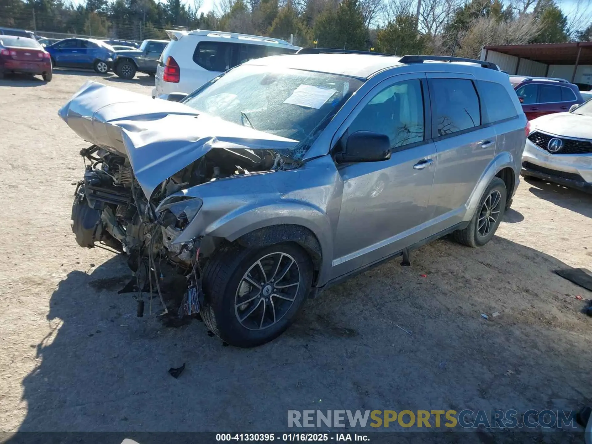 2 fotografías del automóvil dañado 3C4PDCBB6KT738488 DODGE JOURNEY 2019