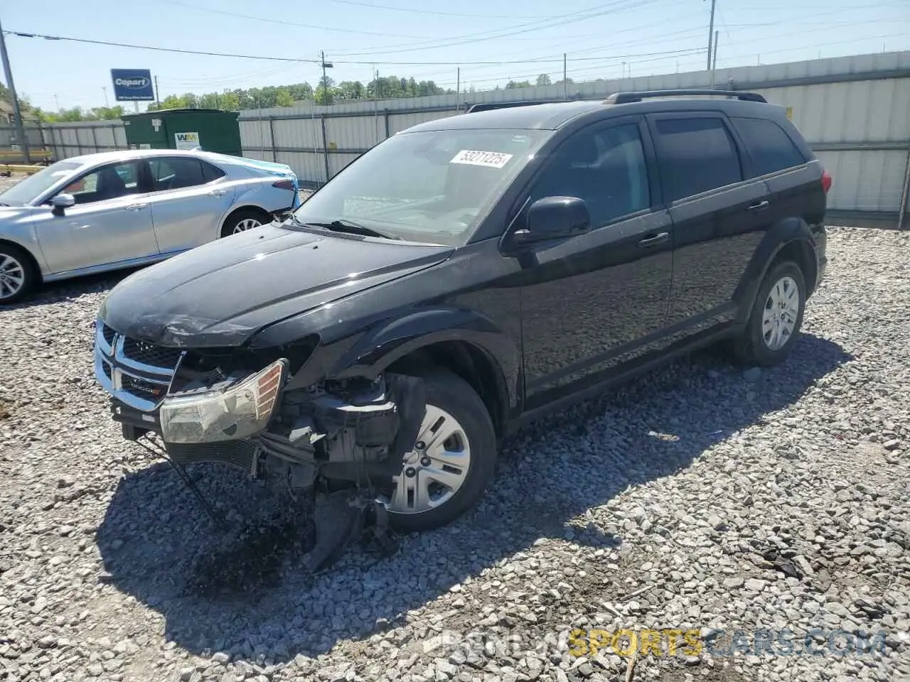 1 fotografías del automóvil dañado 3C4PDCBB6KT837618 DODGE JOURNEY 2019