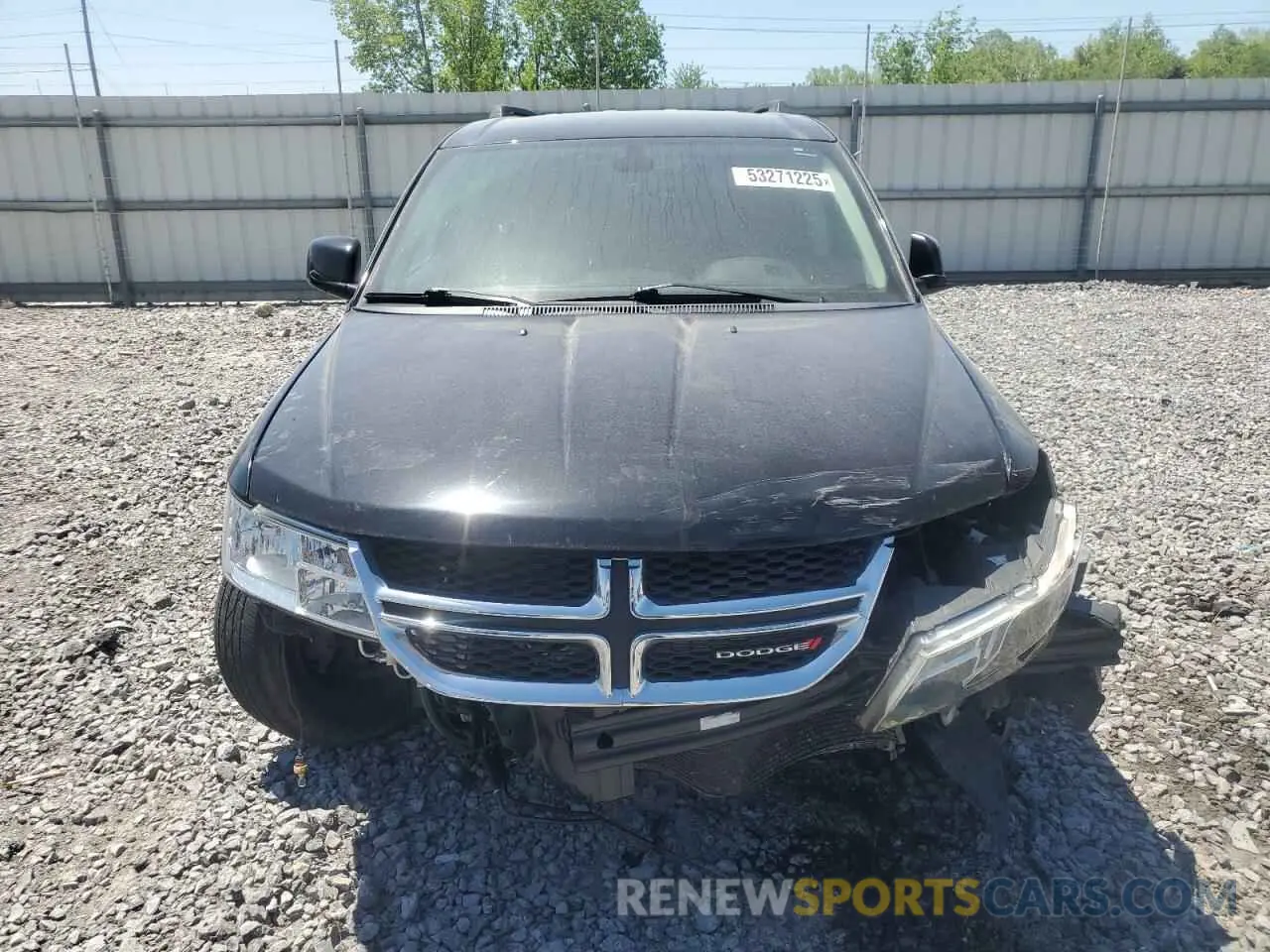 5 fotografías del automóvil dañado 3C4PDCBB6KT837618 DODGE JOURNEY 2019