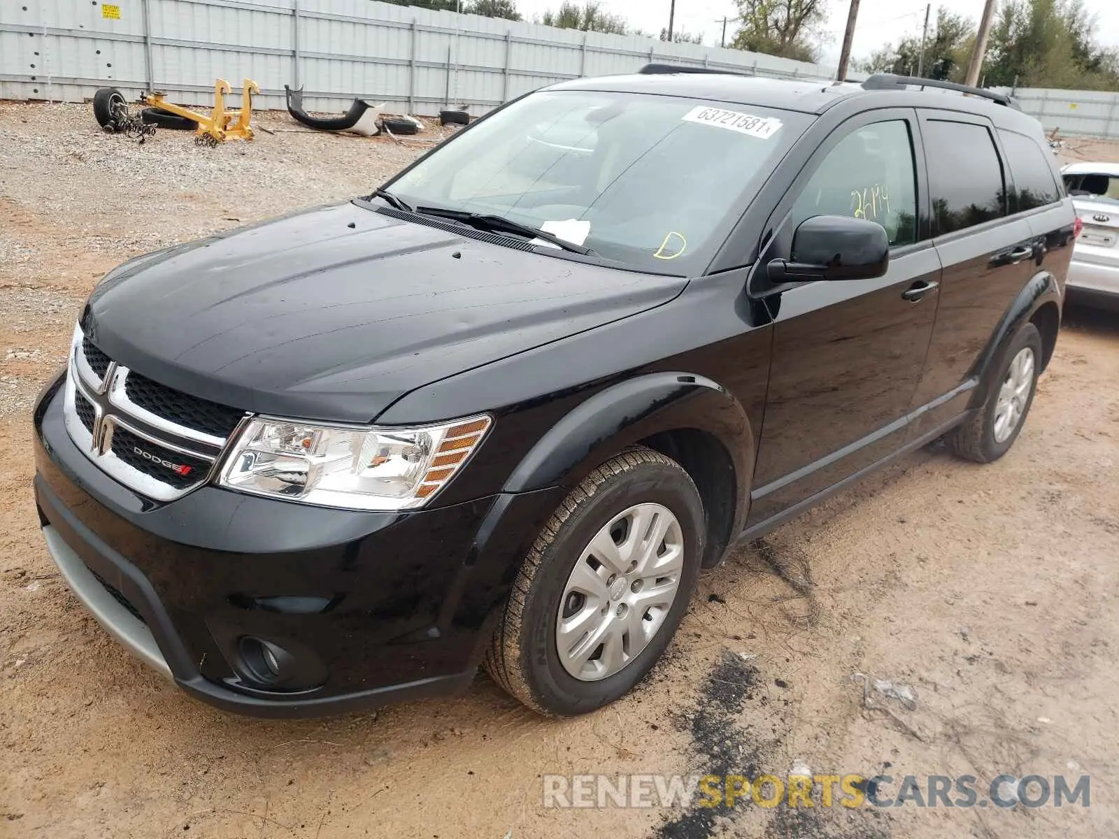 2 fotografías del automóvil dañado 3C4PDCBB6KT863233 DODGE JOURNEY 2019