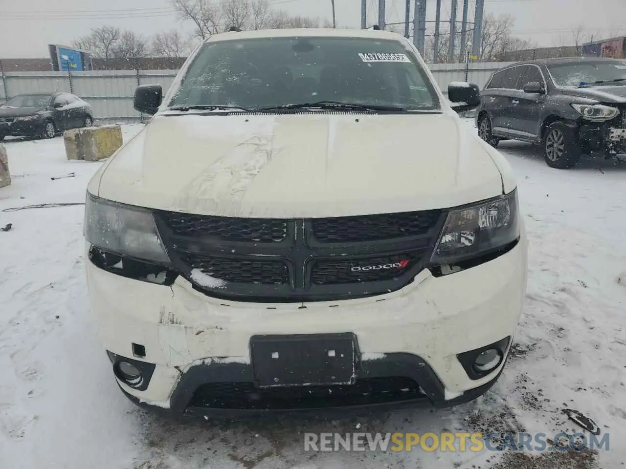 5 fotografías del automóvil dañado 3C4PDCBB6KT873633 DODGE JOURNEY 2019