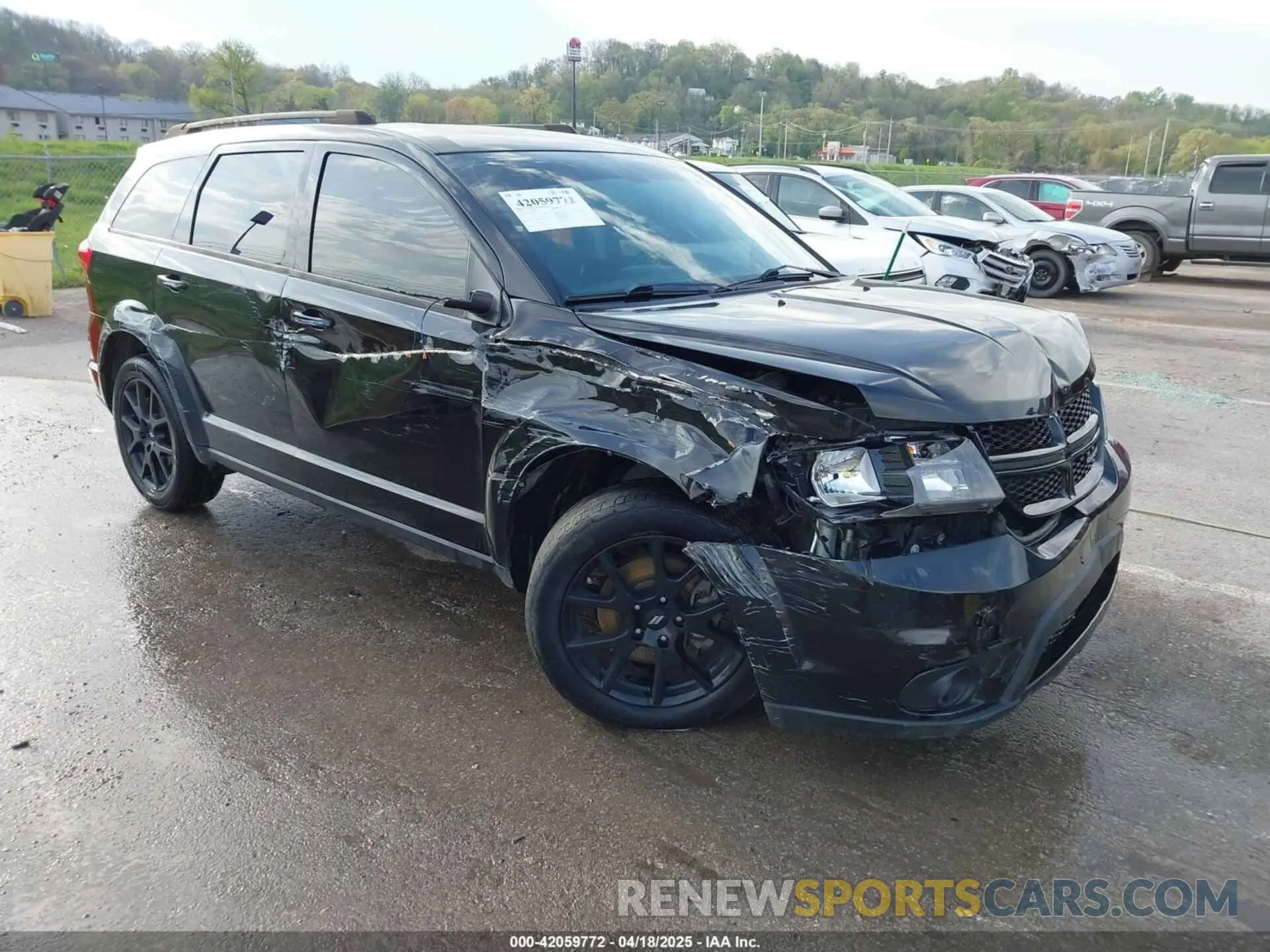 1 fotografías del automóvil dañado 3C4PDCBB7KT798425 DODGE JOURNEY 2019