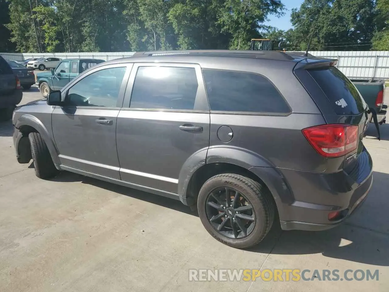 2 fotografías del automóvil dañado 3C4PDCBB7KT835523 DODGE JOURNEY 2019