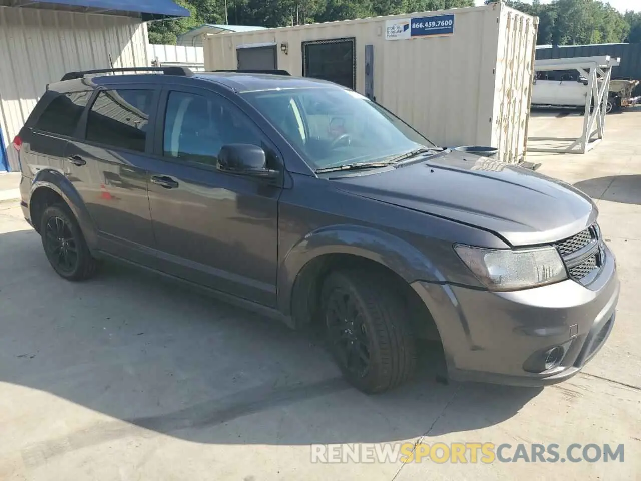 4 fotografías del automóvil dañado 3C4PDCBB7KT835523 DODGE JOURNEY 2019