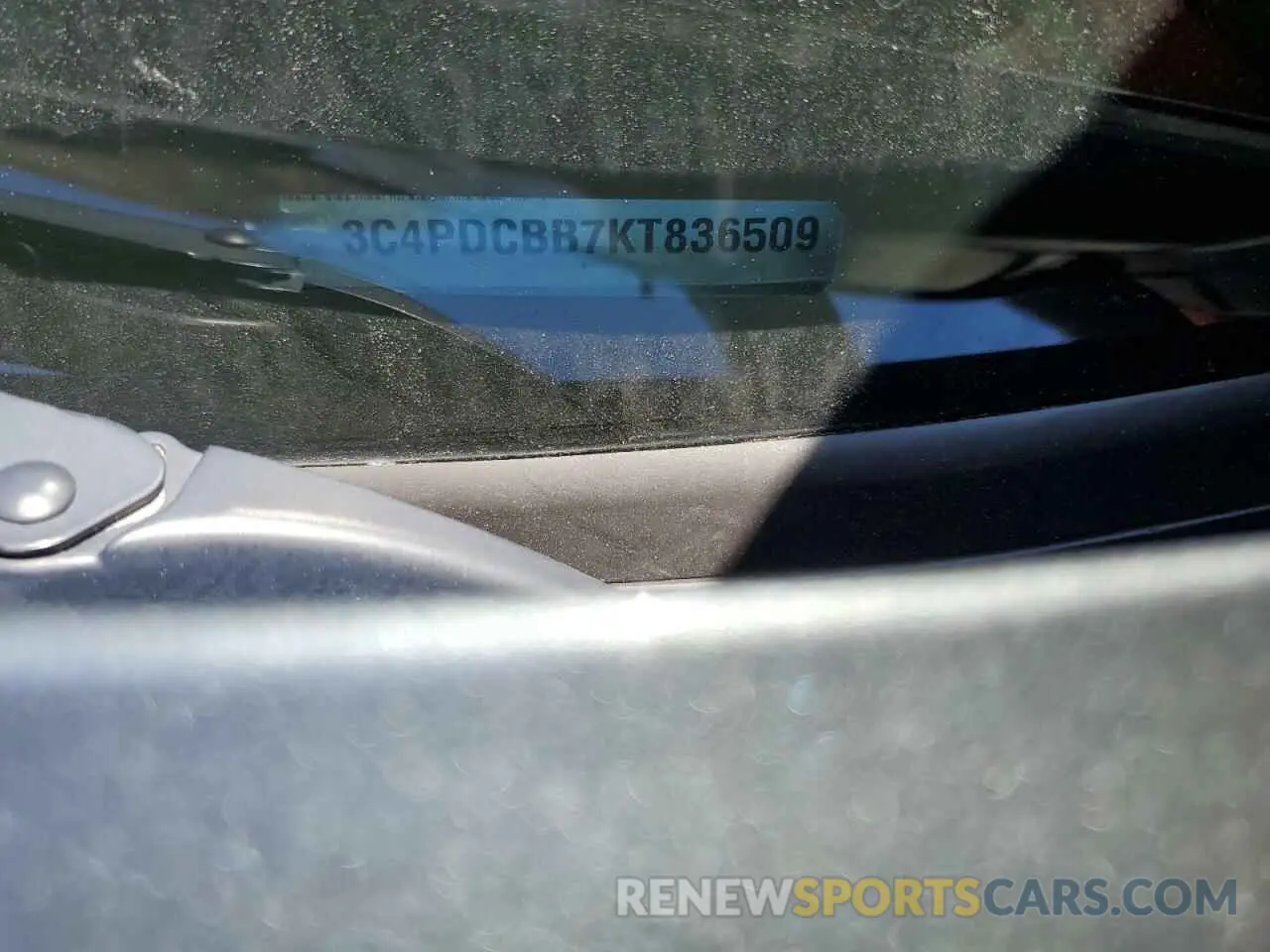 15 fotografías del automóvil dañado 3C4PDCBB7KT836509 DODGE JOURNEY 2019