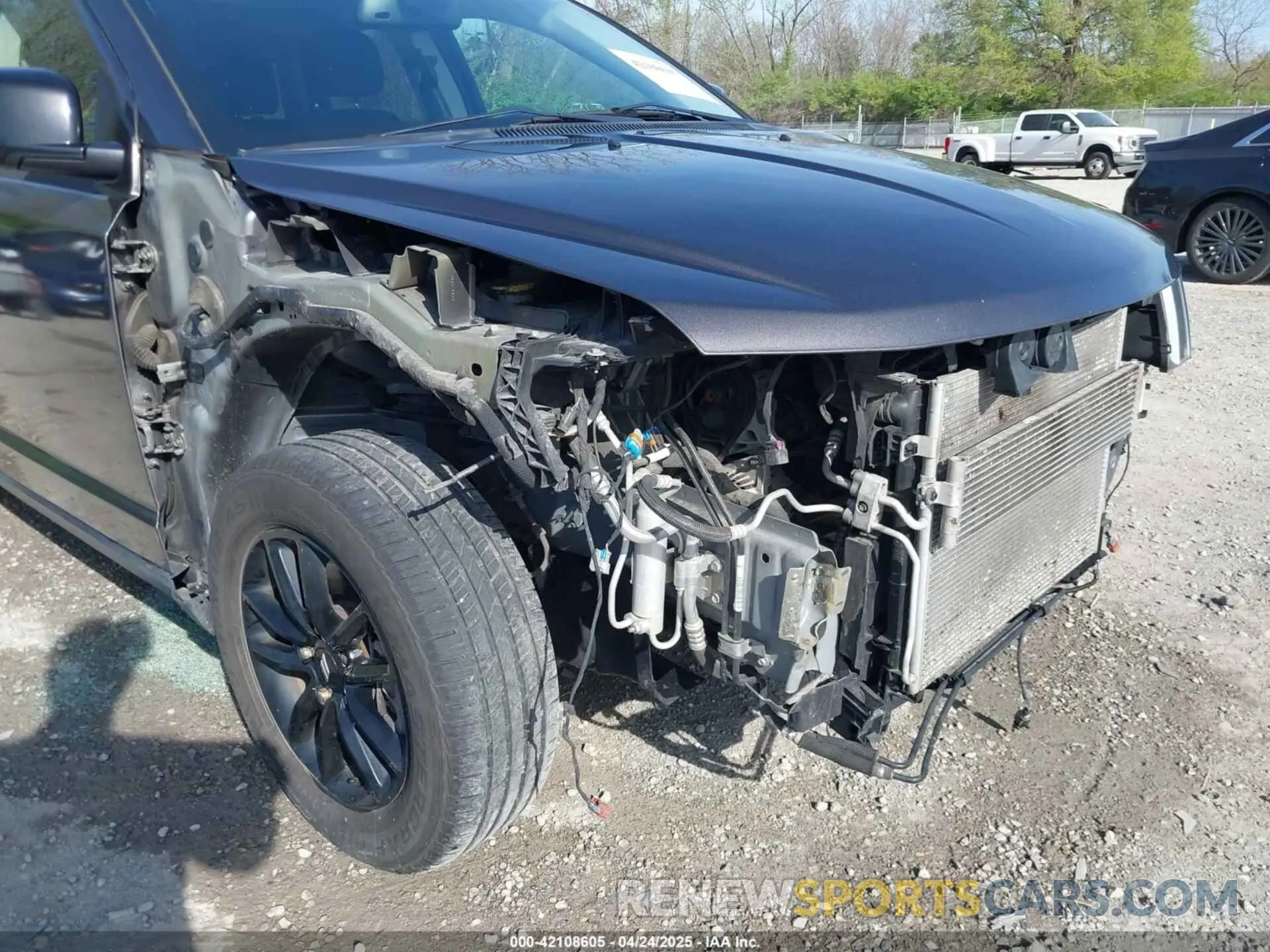 6 fotografías del automóvil dañado 3C4PDCBB7KT852418 DODGE JOURNEY 2019