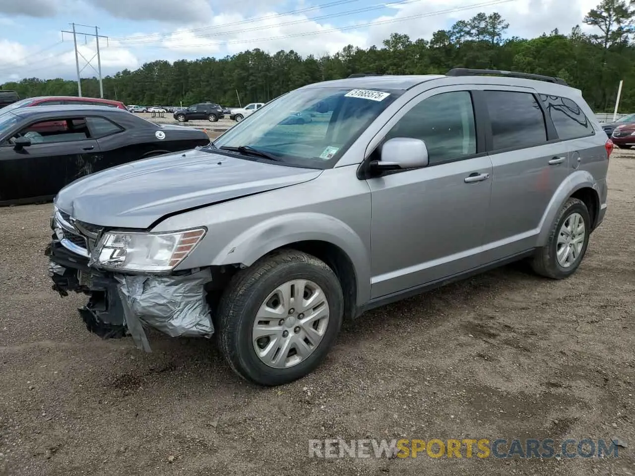 1 fotografías del automóvil dañado 3C4PDCBB8KT779253 DODGE JOURNEY 2019