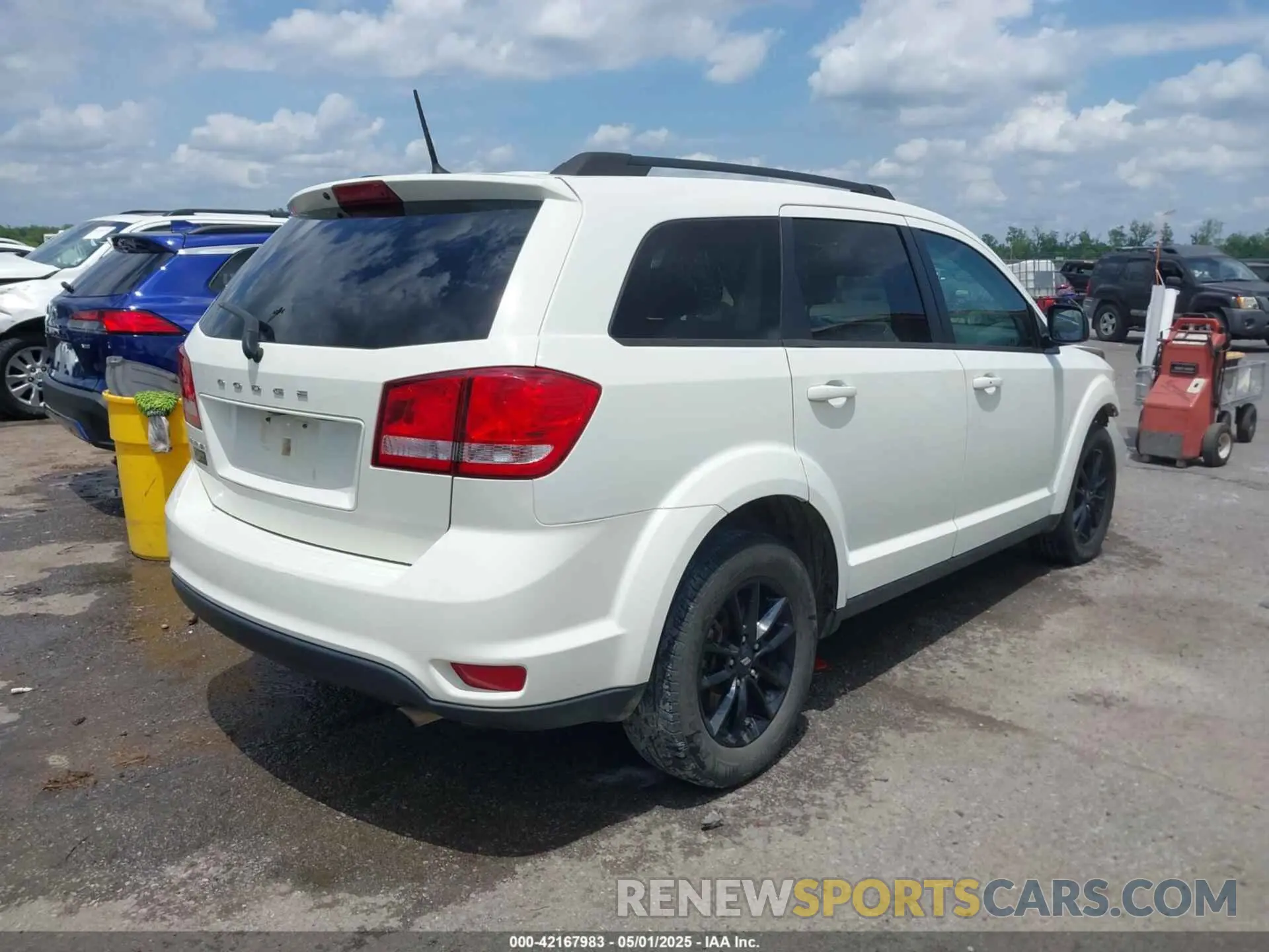4 fotografías del automóvil dañado 3C4PDCBB8KT804717 DODGE JOURNEY 2019