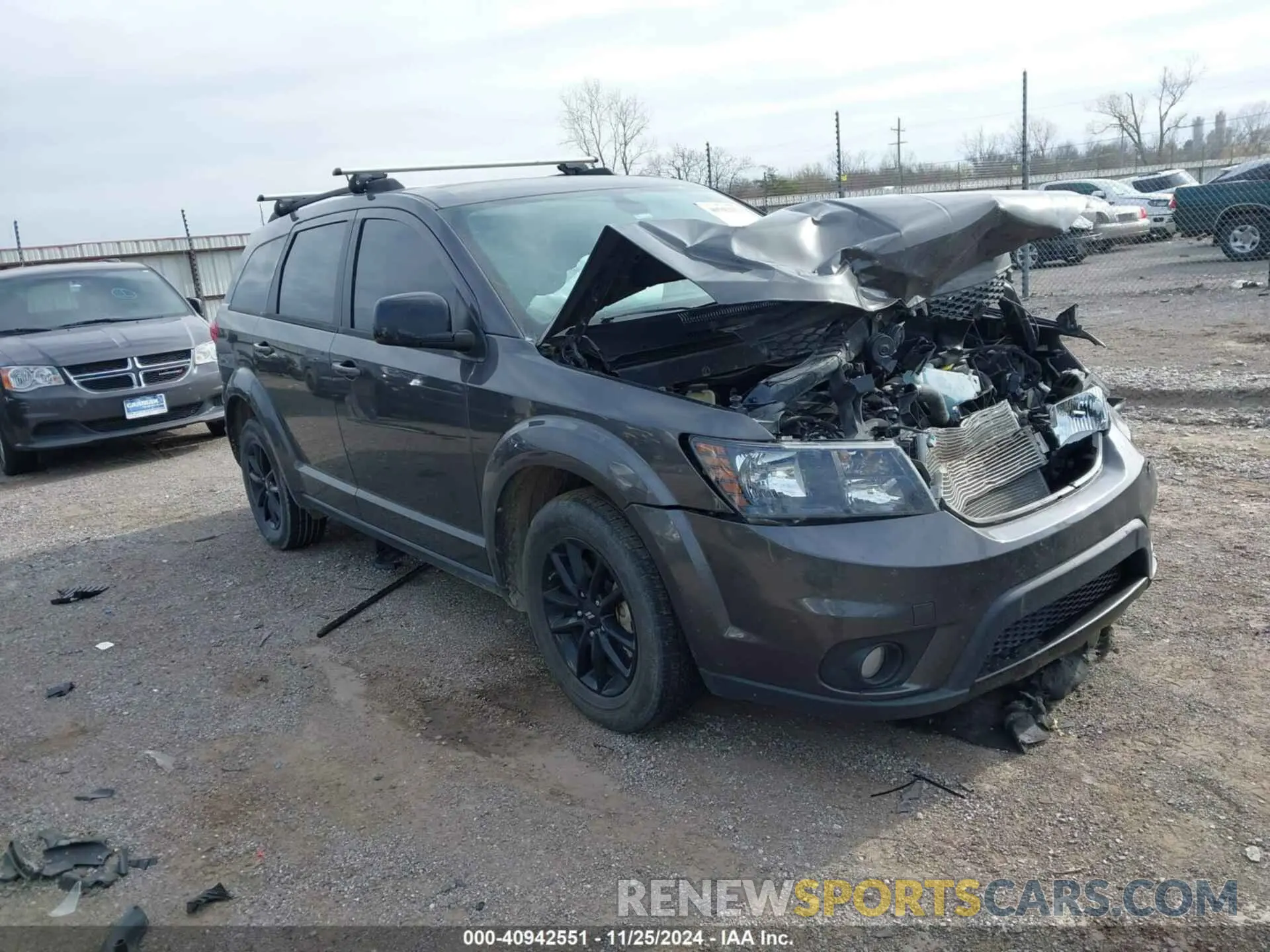 1 fotografías del automóvil dañado 3C4PDCBB8KT872368 DODGE JOURNEY 2019