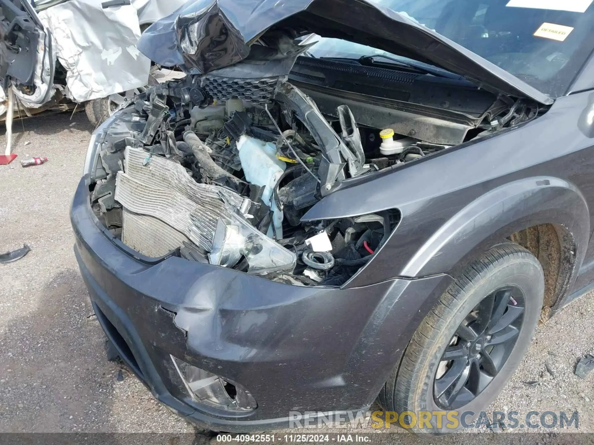 6 fotografías del automóvil dañado 3C4PDCBB8KT872368 DODGE JOURNEY 2019