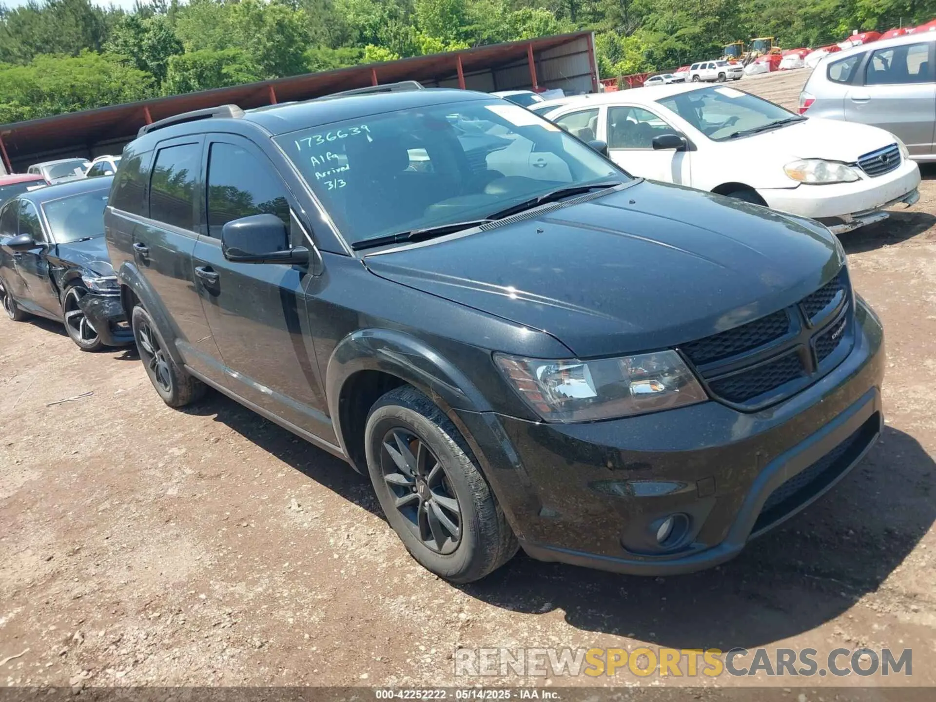1 fotografías del automóvil dañado 3C4PDCBB9KT848614 DODGE JOURNEY 2019