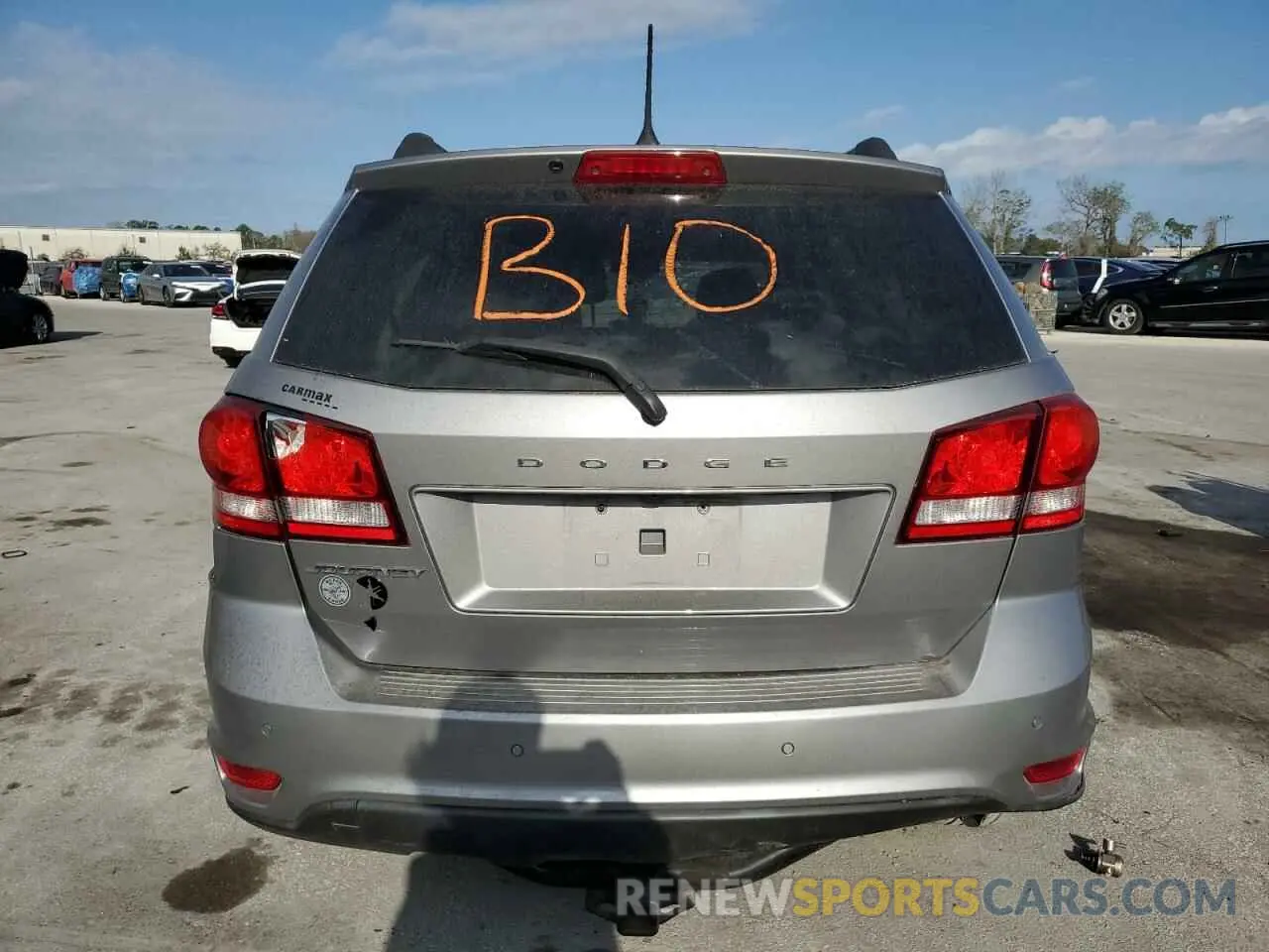 6 fotografías del automóvil dañado 3C4PDCBB9KT861850 DODGE JOURNEY 2019
