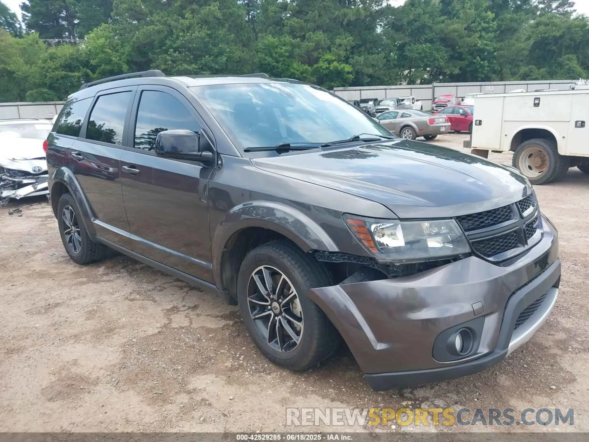1 fotografías del automóvil dañado 3C4PDCBBXKT737893 DODGE JOURNEY 2019