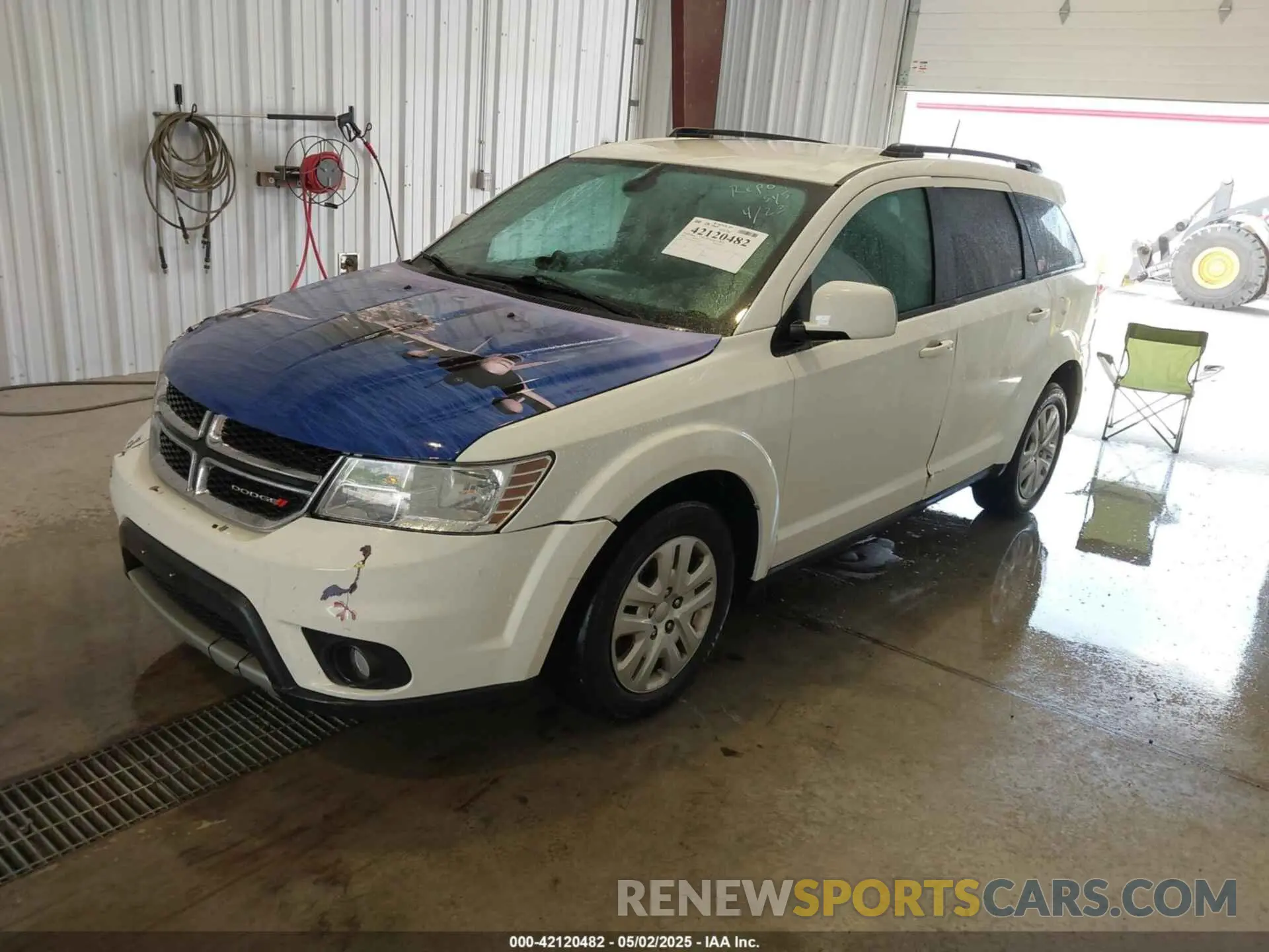 2 fotografías del automóvil dañado 3C4PDCBBXKT835029 DODGE JOURNEY 2019