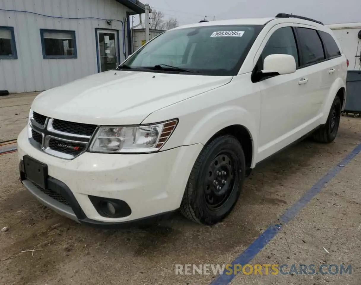 1 fotografías del automóvil dañado 3C4PDCBBXKT835323 DODGE JOURNEY 2019