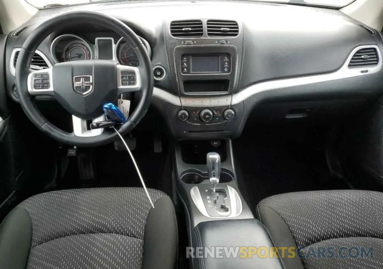 8 fotografías del automóvil dañado 3C4PDCBBXKT835323 DODGE JOURNEY 2019