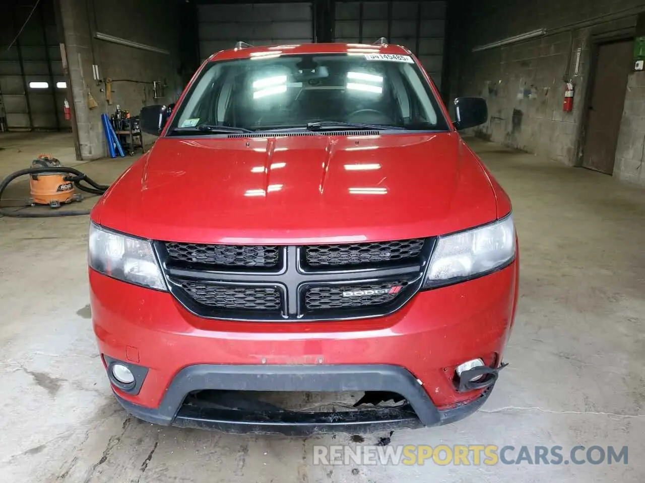 5 fotografías del automóvil dañado 3C4PDCBG0KT837724 DODGE JOURNEY 2019