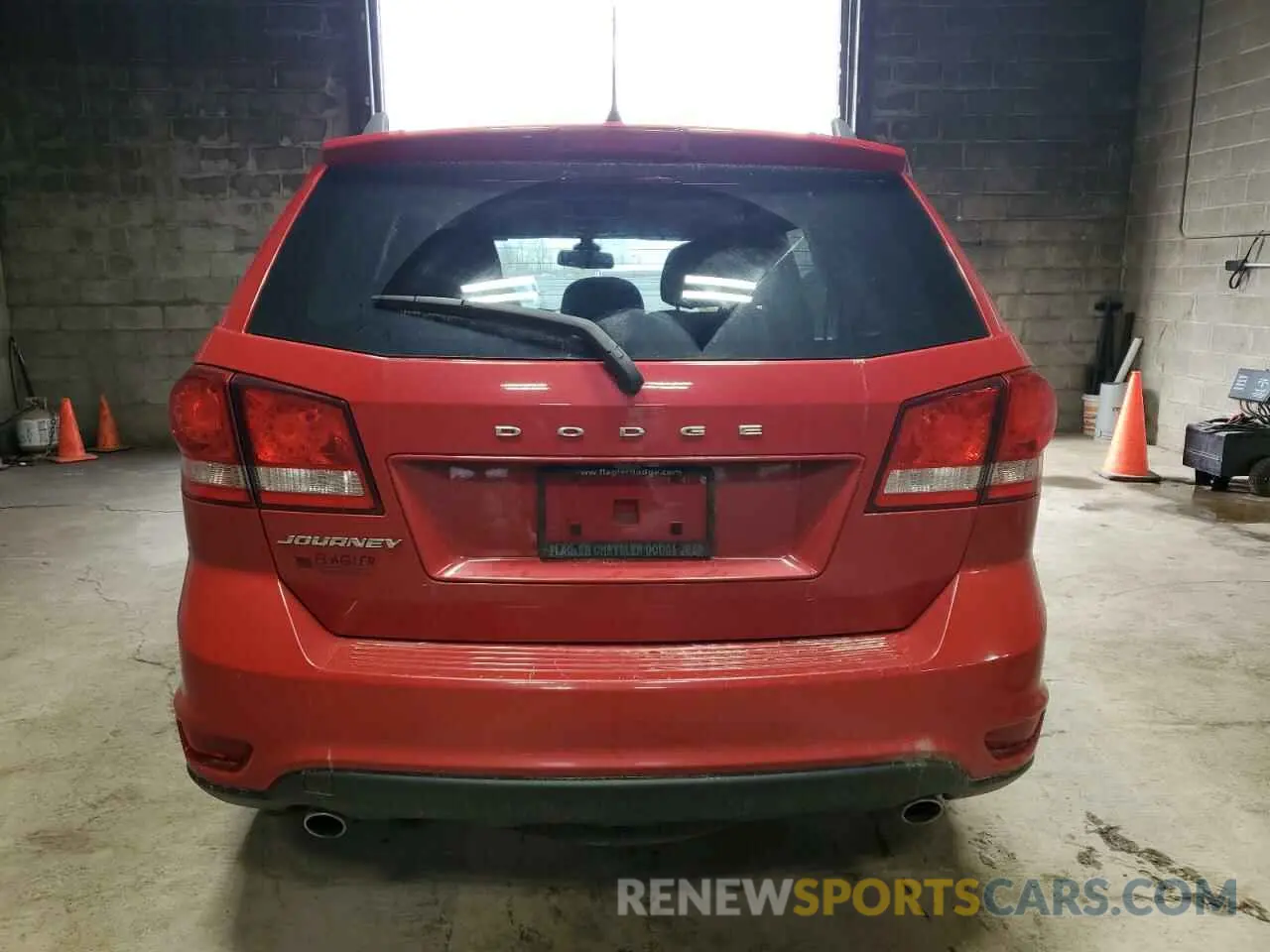 6 fotografías del automóvil dañado 3C4PDCBG0KT837724 DODGE JOURNEY 2019