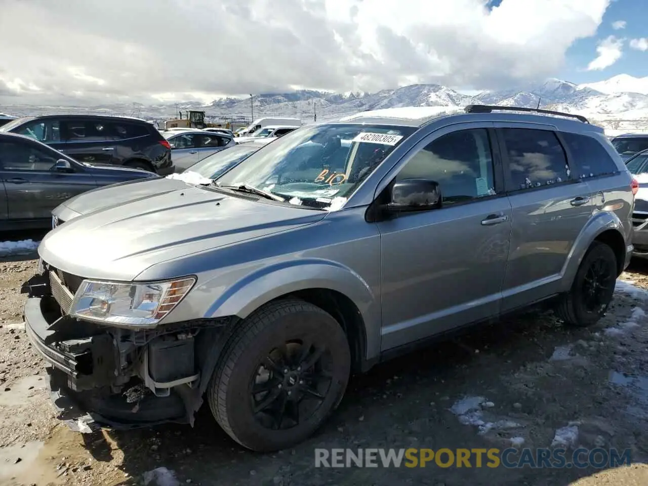 1 fotografías del automóvil dañado 3C4PDCBG6KT875362 DODGE JOURNEY 2019