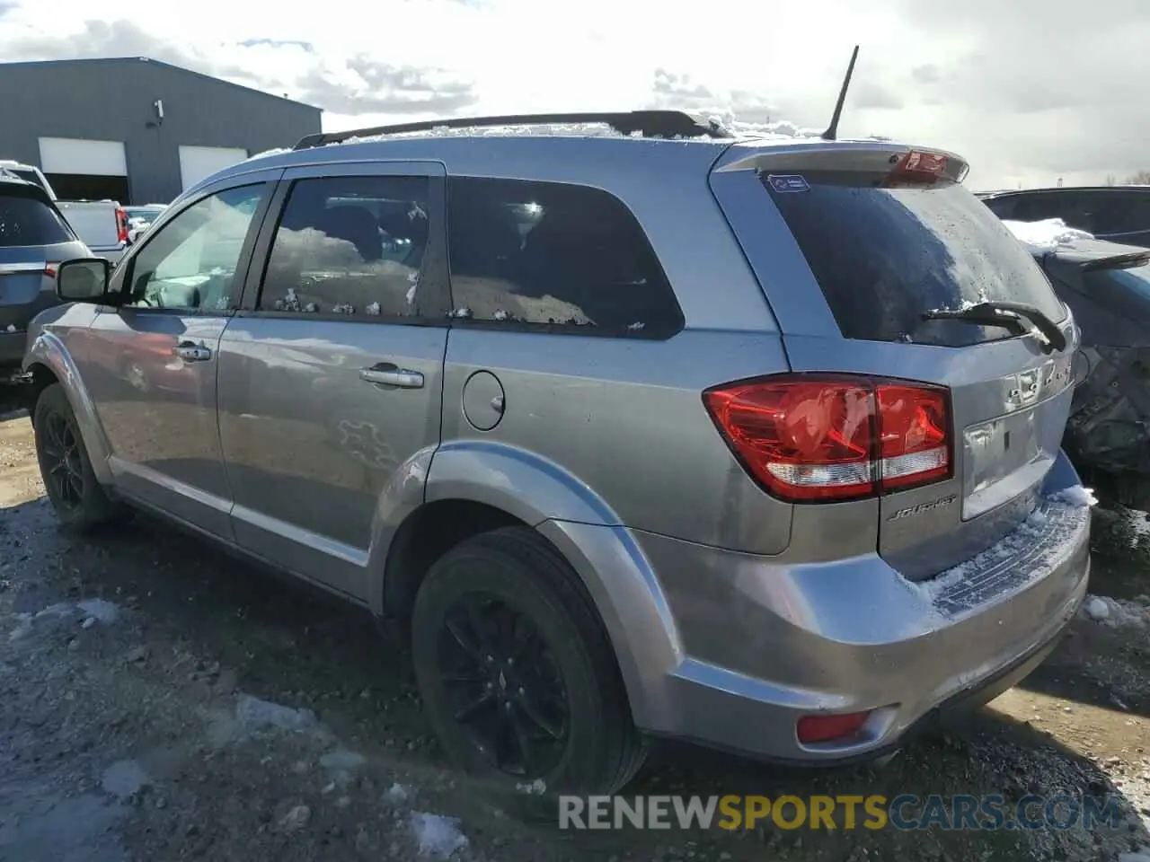 2 fotografías del automóvil dañado 3C4PDCBG6KT875362 DODGE JOURNEY 2019