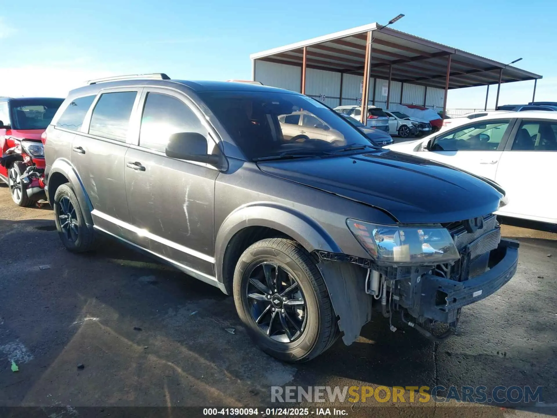 1 fotografías del automóvil dañado 3C4PDCBG7KT872888 DODGE JOURNEY 2019