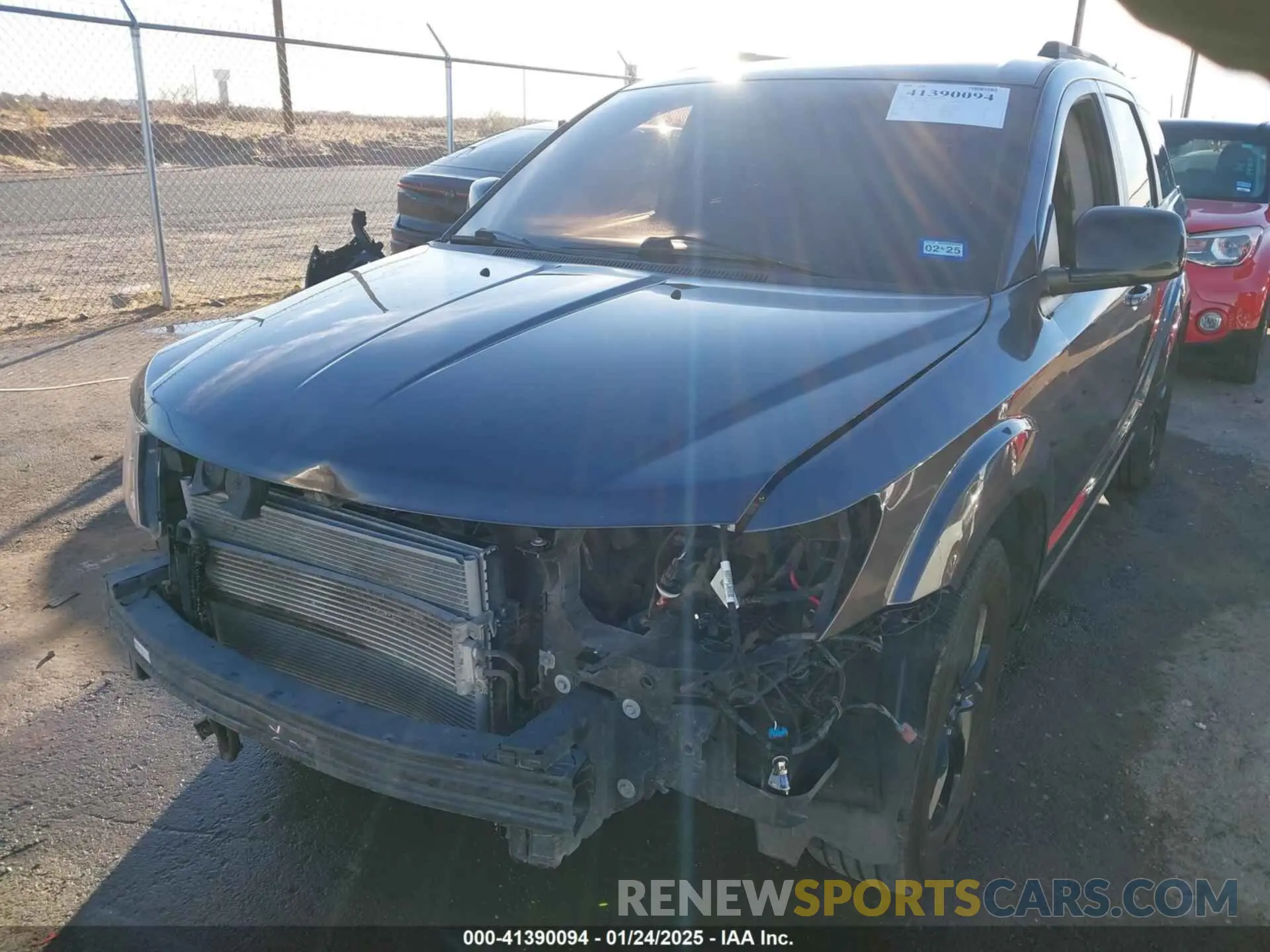 6 fotografías del automóvil dañado 3C4PDCBG7KT872888 DODGE JOURNEY 2019