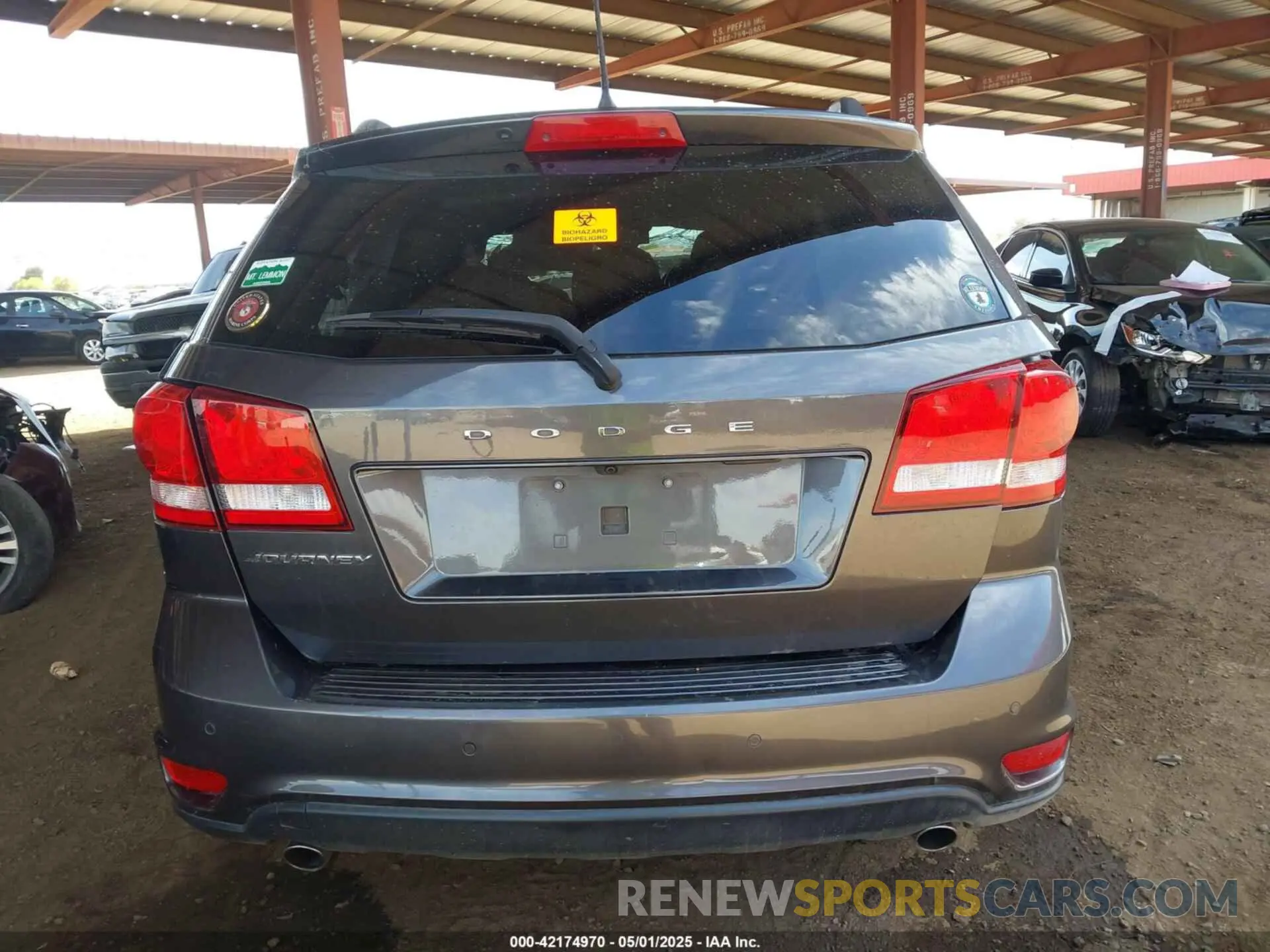 15 fotografías del automóvil dañado 3C4PDCBG9KT798938 DODGE JOURNEY 2019