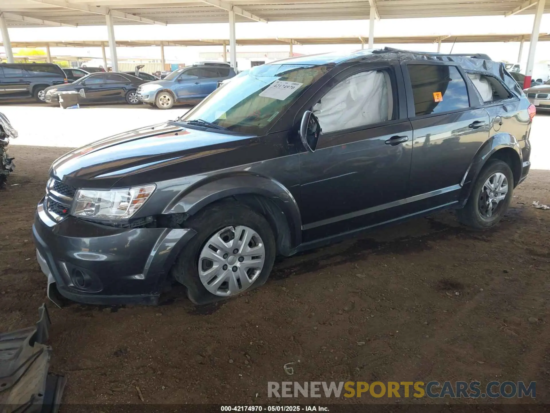 2 fotografías del automóvil dañado 3C4PDCBG9KT798938 DODGE JOURNEY 2019