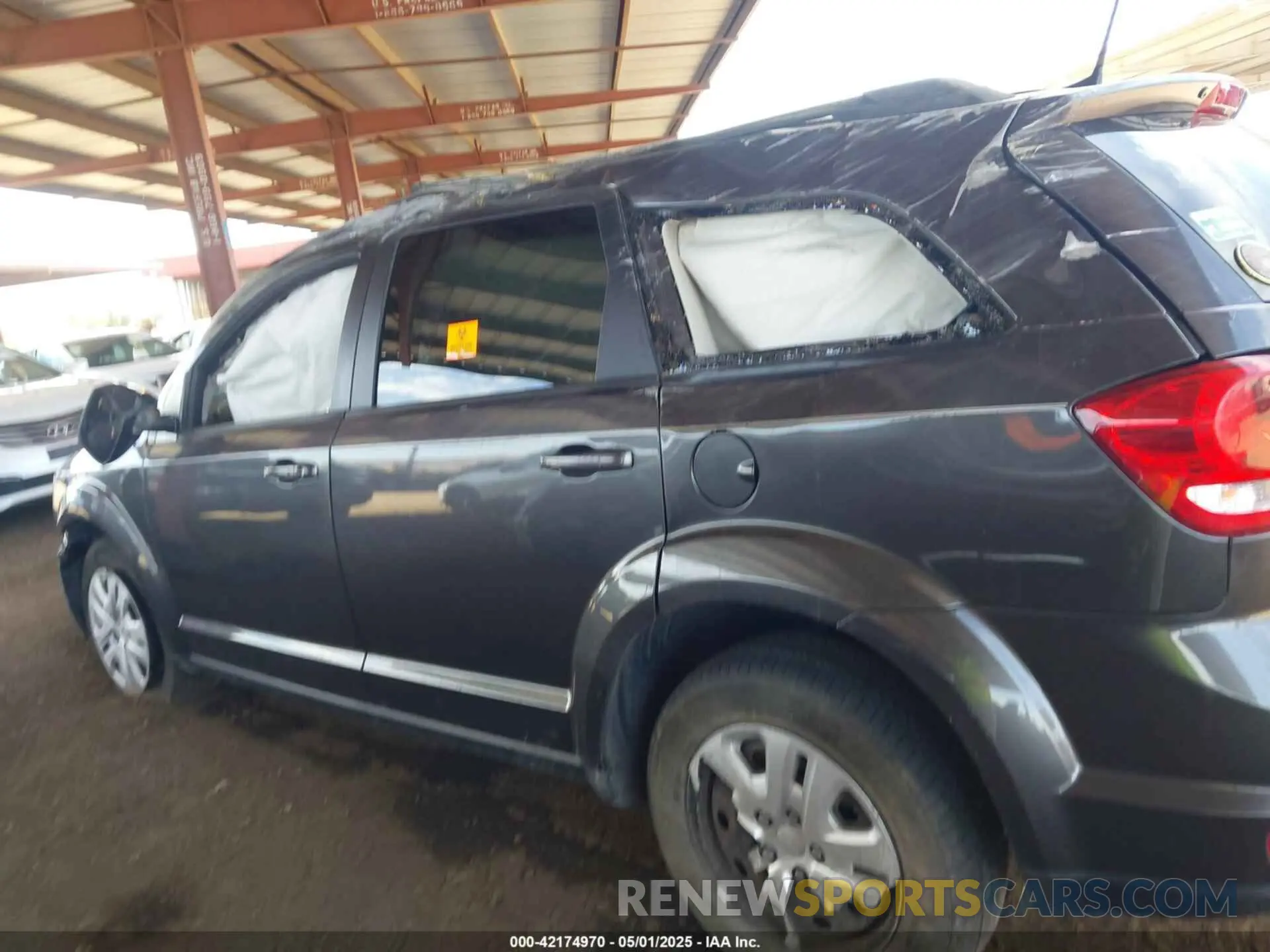 6 fotografías del automóvil dañado 3C4PDCBG9KT798938 DODGE JOURNEY 2019
