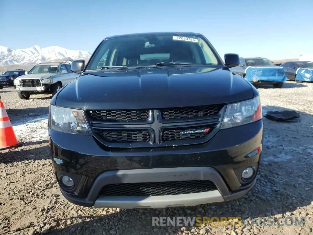 5 fotografías del automóvil dañado 3C4PDCEG8KT737365 DODGE JOURNEY 2019