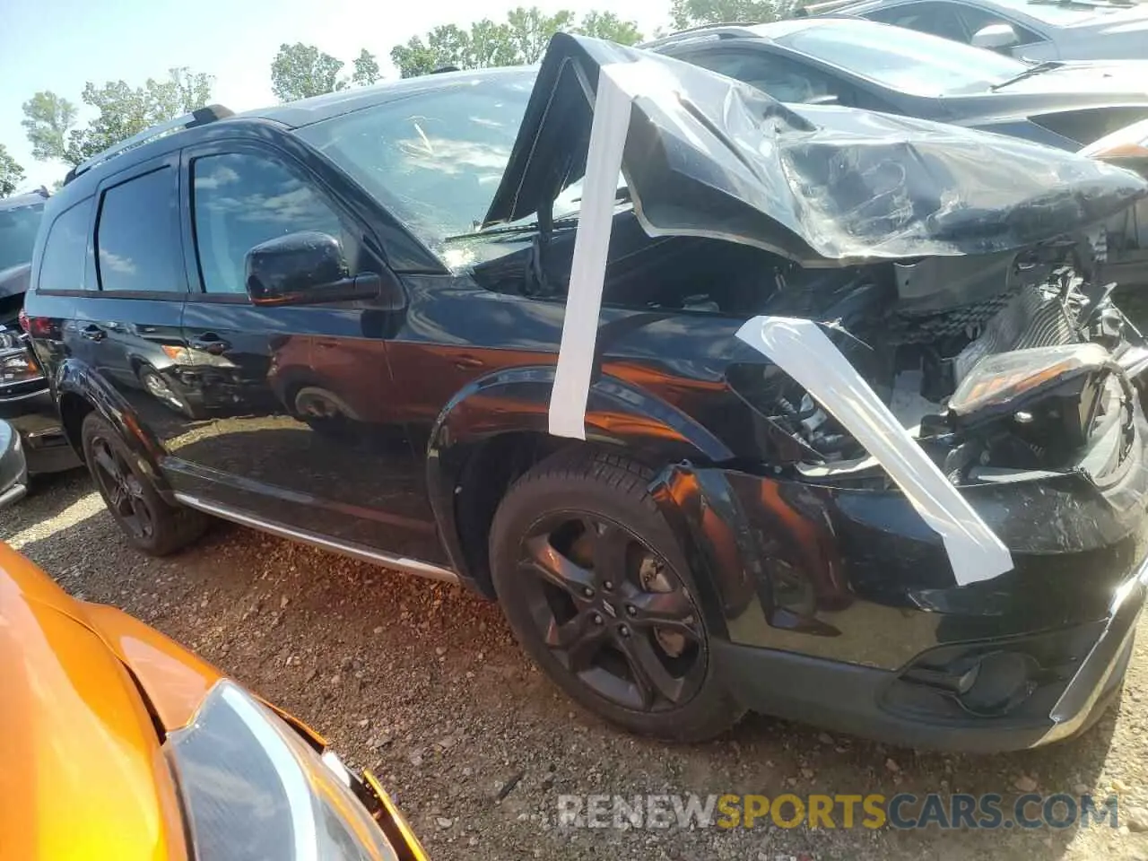 4 fotografías del automóvil dañado 3C4PDCGB1KT751593 DODGE JOURNEY 2019