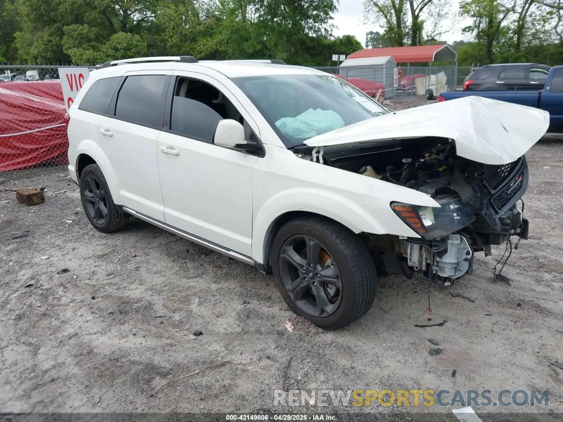 1 fotografías del automóvil dañado 3C4PDCGB4KT779341 DODGE JOURNEY 2019