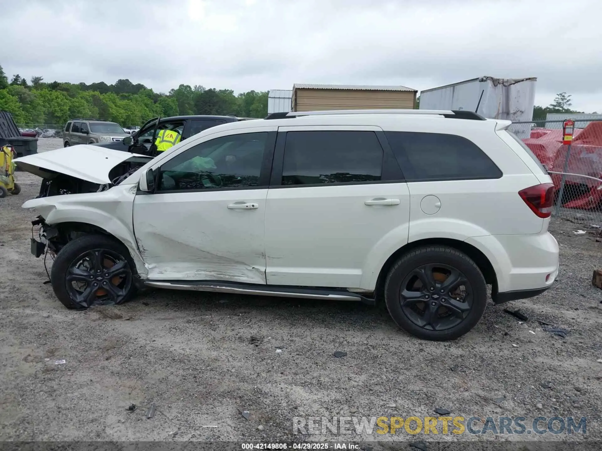 14 fotografías del automóvil dañado 3C4PDCGB4KT779341 DODGE JOURNEY 2019