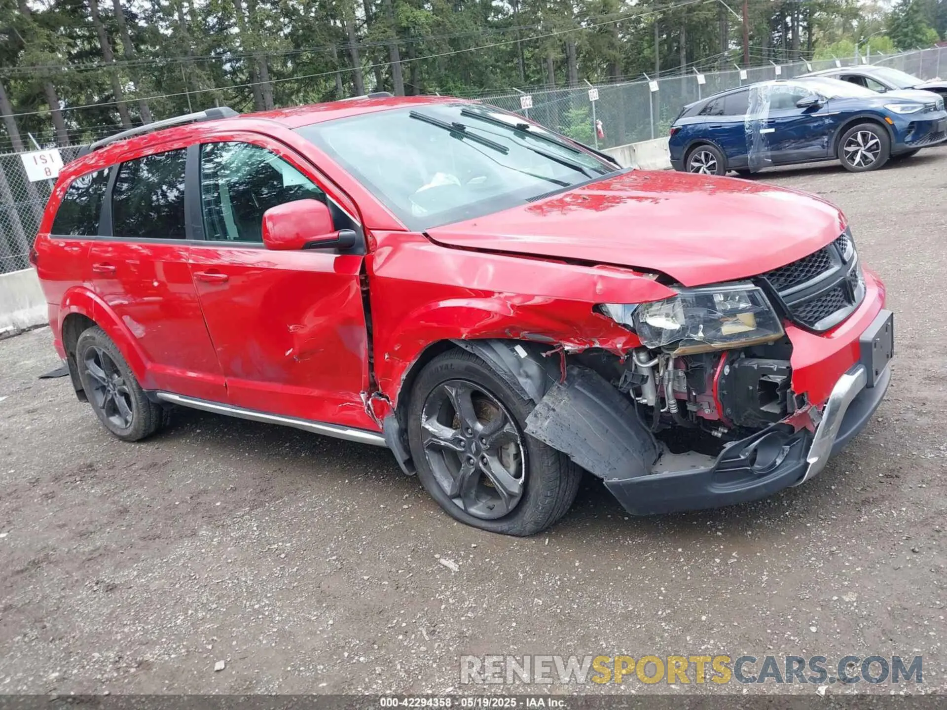 1 fotografías del automóvil dañado 3C4PDCGB7KT862438 DODGE JOURNEY 2019