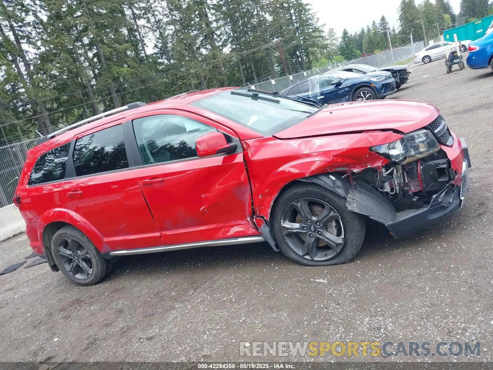 13 fotografías del automóvil dañado 3C4PDCGB7KT862438 DODGE JOURNEY 2019