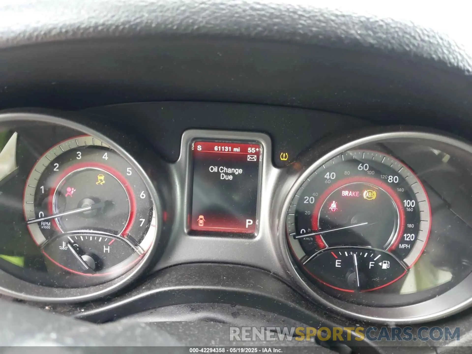 7 fotografías del automóvil dañado 3C4PDCGB7KT862438 DODGE JOURNEY 2019