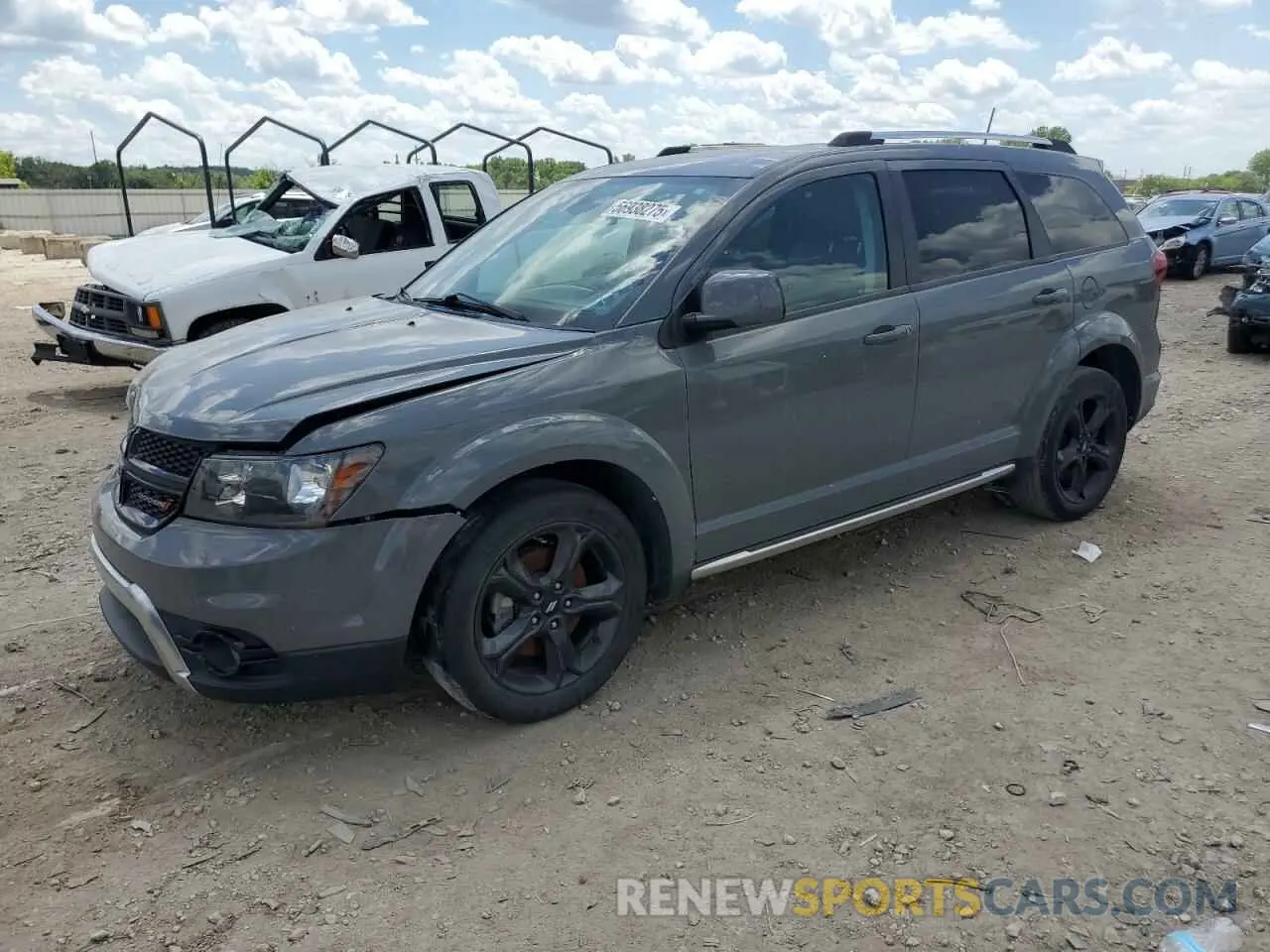 1 fotografías del automóvil dañado 3C4PDCGG1KT746390 DODGE JOURNEY 2019