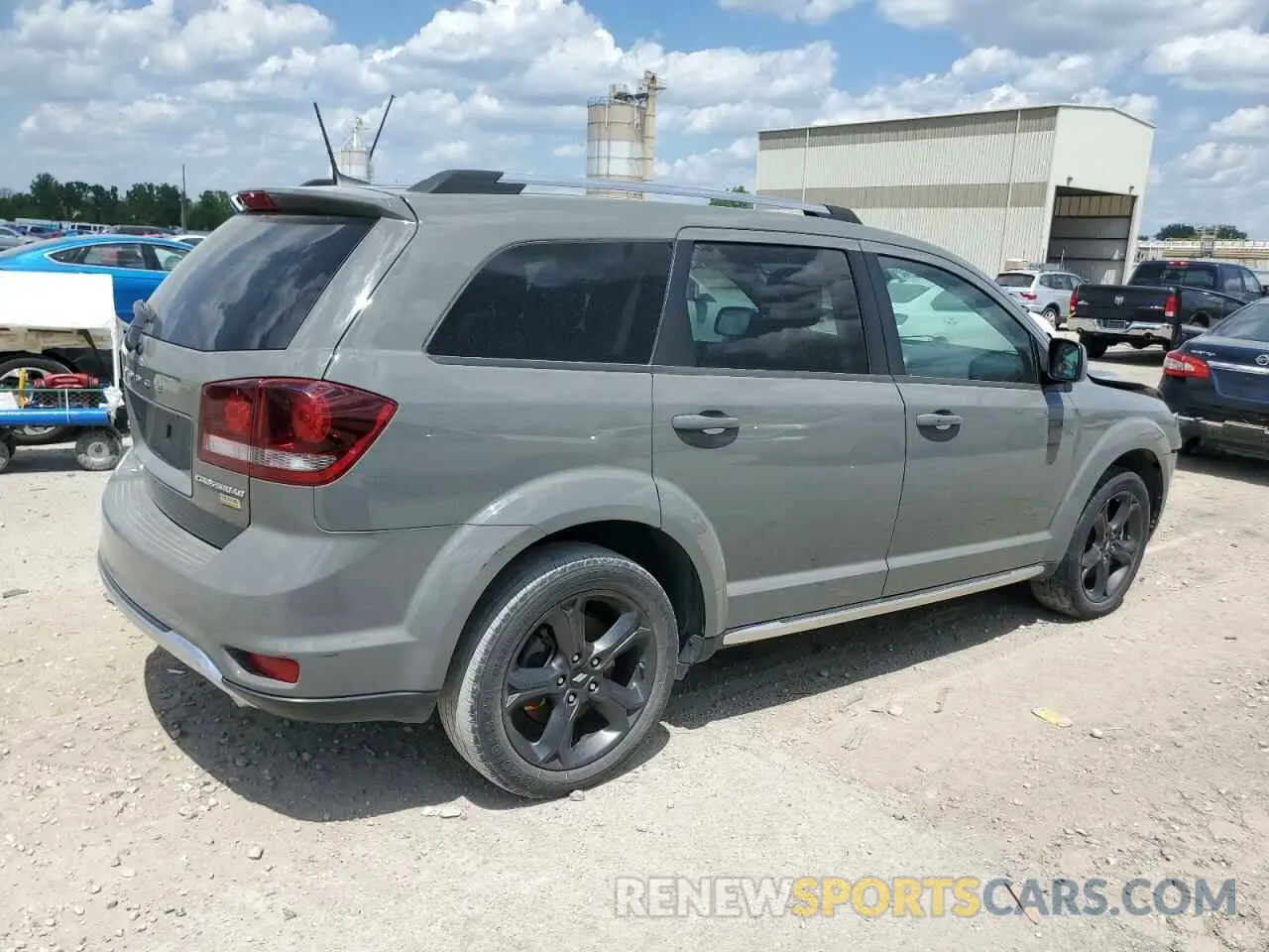 3 fotografías del automóvil dañado 3C4PDCGG1KT746390 DODGE JOURNEY 2019