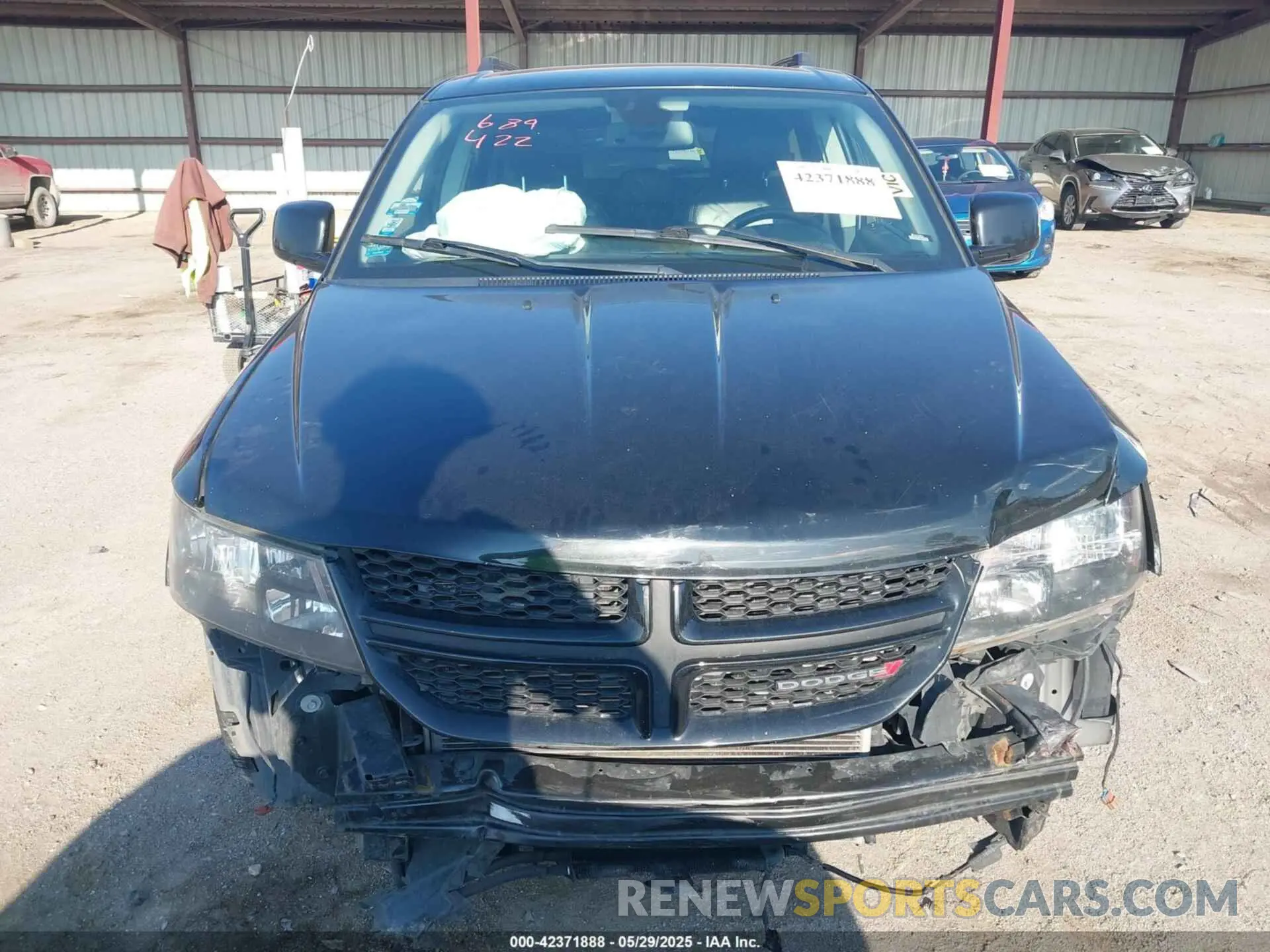 13 fotografías del automóvil dañado 3C4PDCGG1KT783147 DODGE JOURNEY 2019