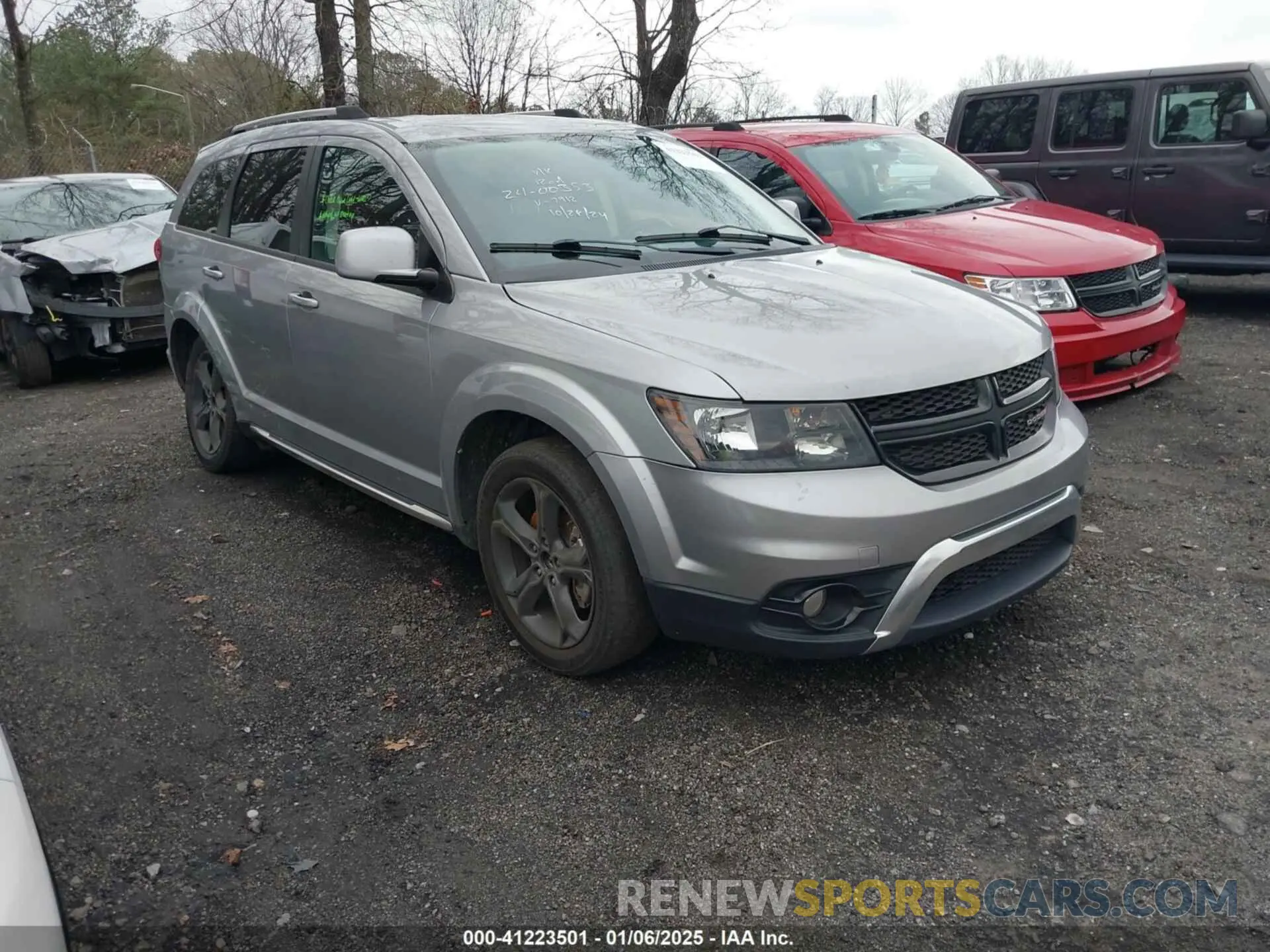 1 fotografías del automóvil dañado 3C4PDCGG3KT717912 DODGE JOURNEY 2019