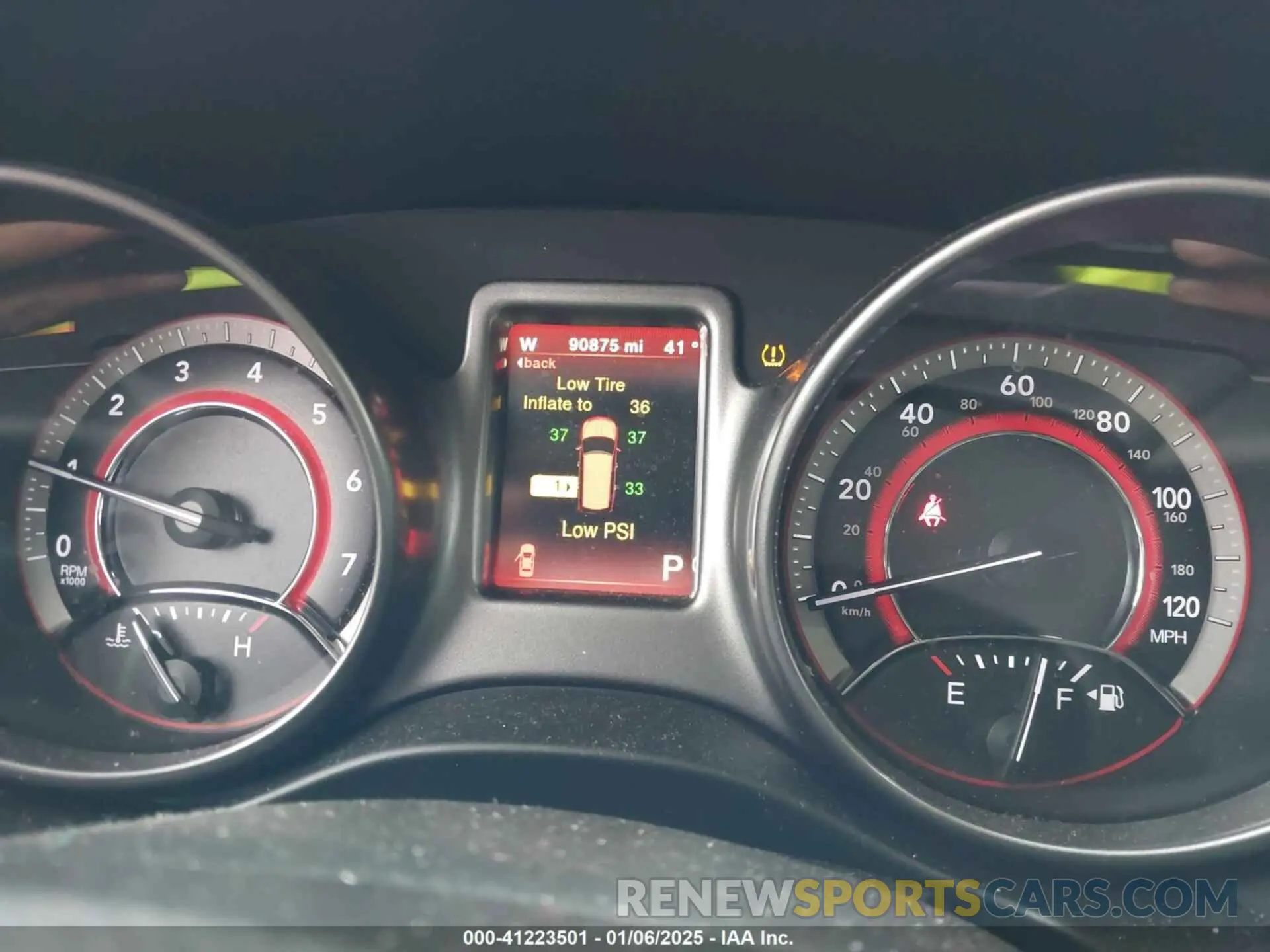 7 fotografías del automóvil dañado 3C4PDCGG3KT717912 DODGE JOURNEY 2019