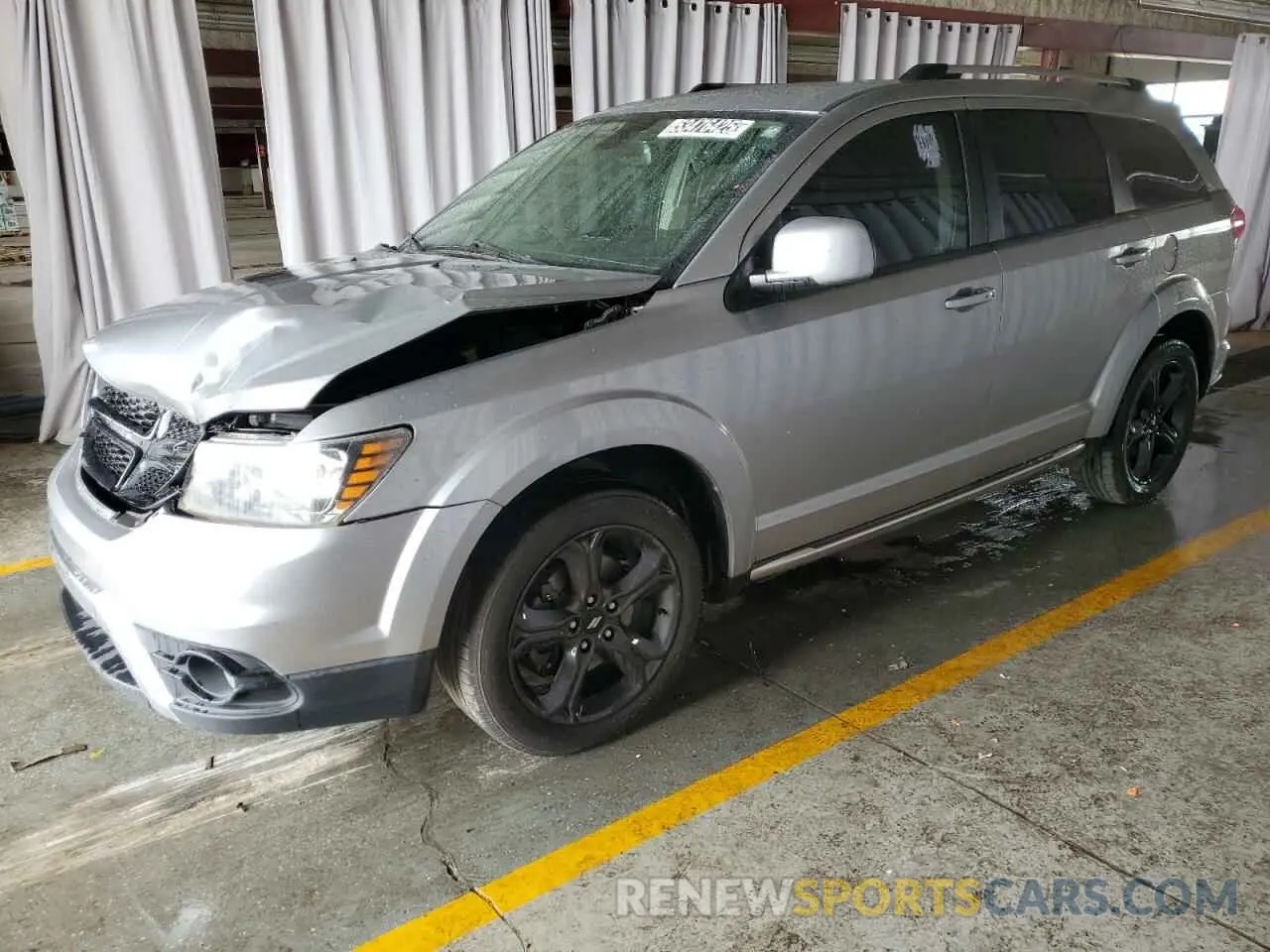 1 fotografías del automóvil dañado 3C4PDCGG6KT717029 DODGE JOURNEY 2019