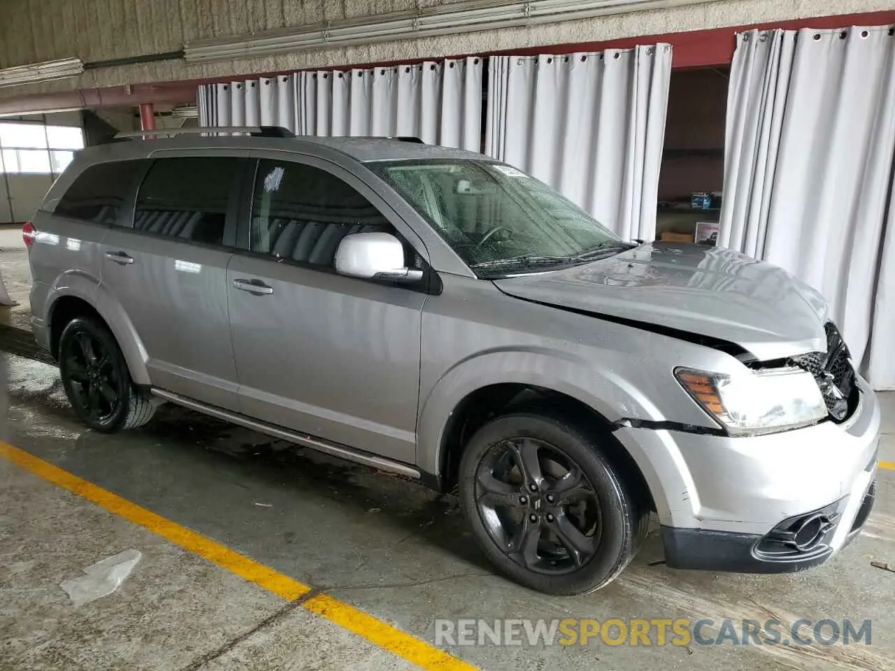 4 fotografías del automóvil dañado 3C4PDCGG6KT717029 DODGE JOURNEY 2019