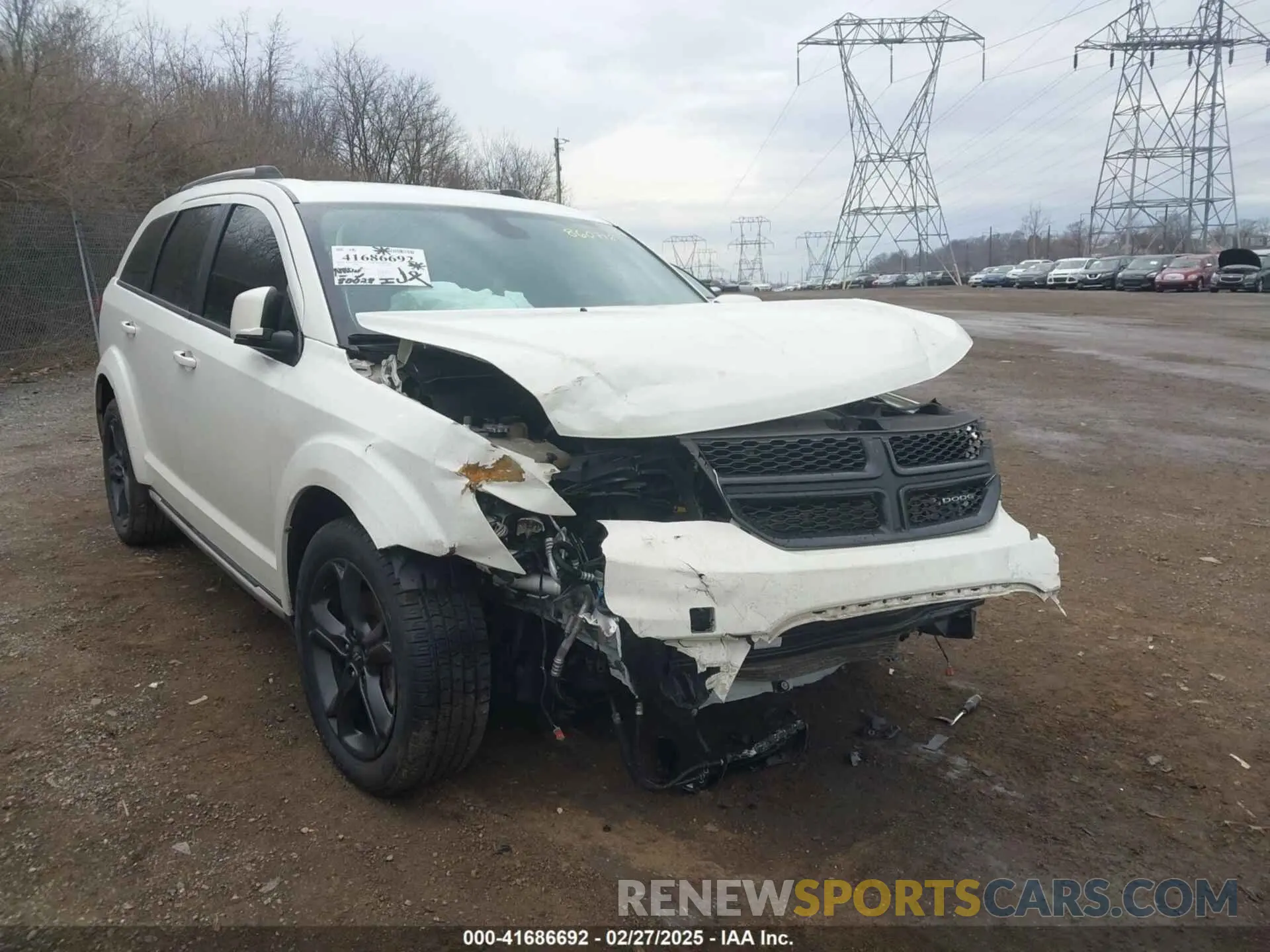 6 fotografías del automóvil dañado 3C4PDCGG7KT860748 DODGE JOURNEY 2019