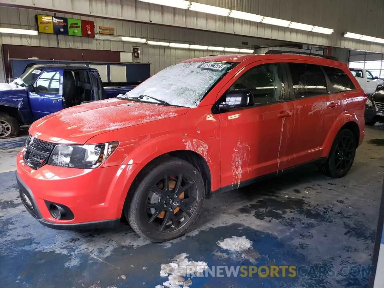 1 fotografías del automóvil dañado 3C4PDDBG2KT780013 DODGE JOURNEY 2019