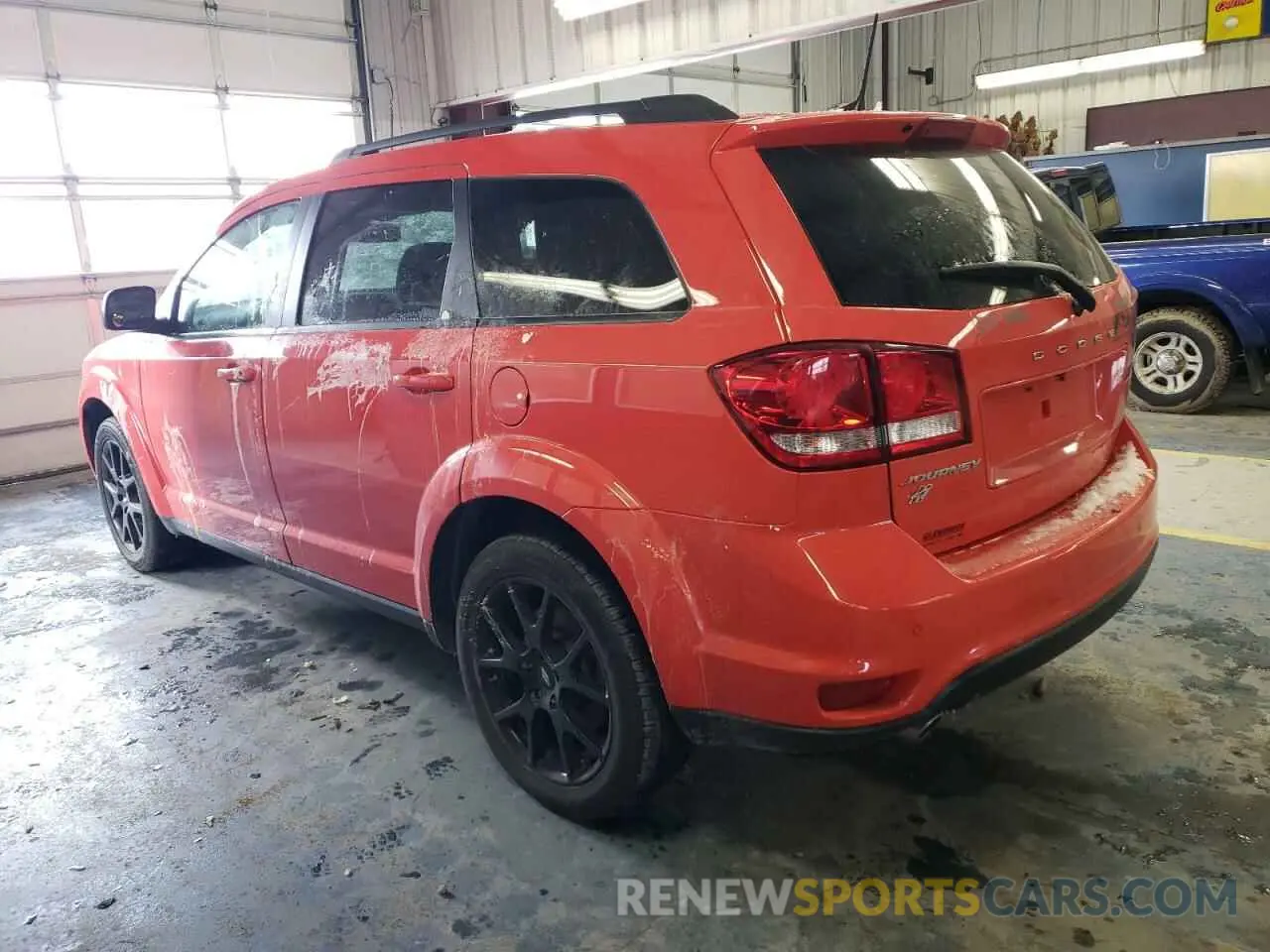 2 fotografías del automóvil dañado 3C4PDDBG2KT780013 DODGE JOURNEY 2019