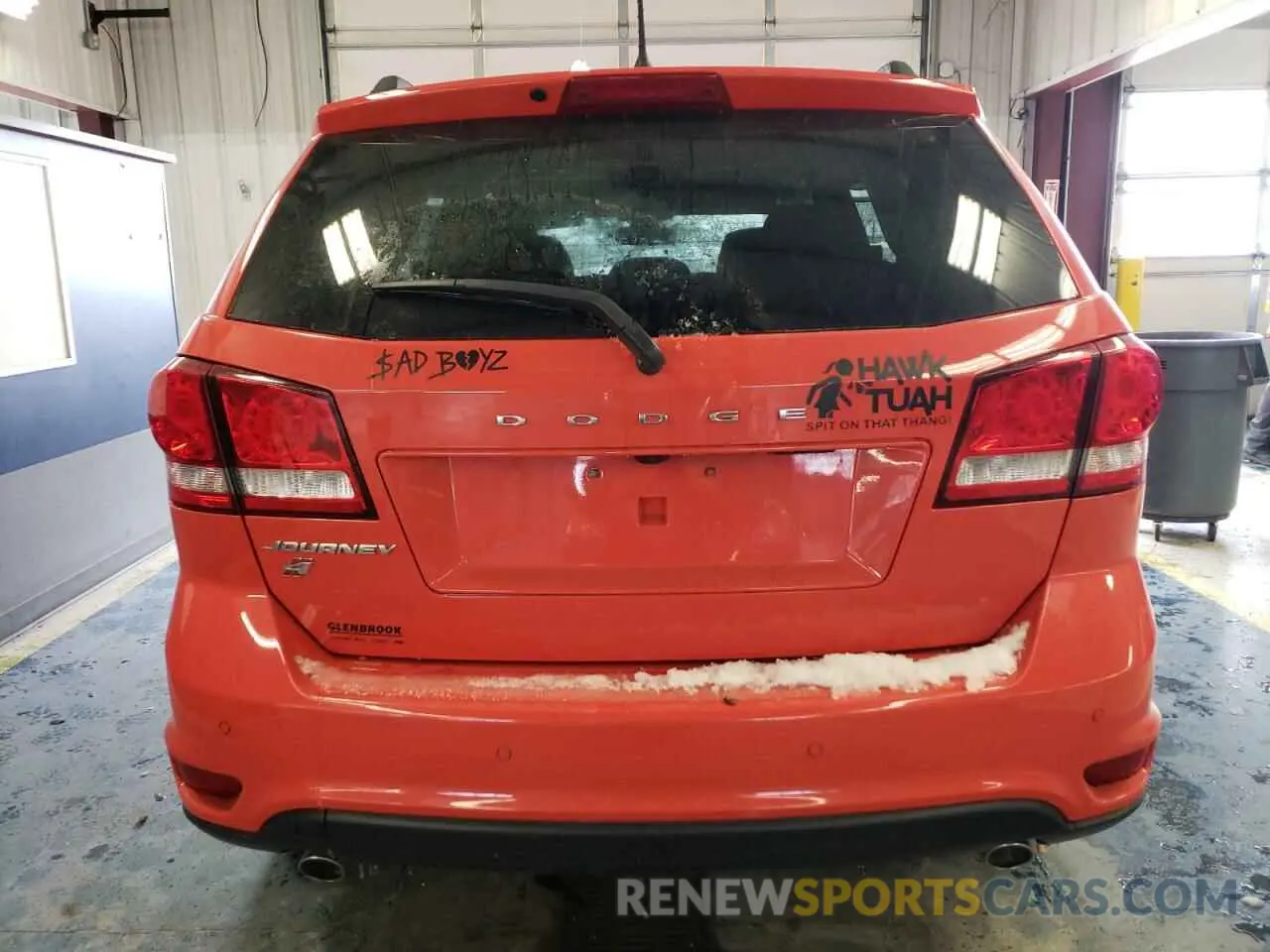 6 fotografías del automóvil dañado 3C4PDDBG2KT780013 DODGE JOURNEY 2019