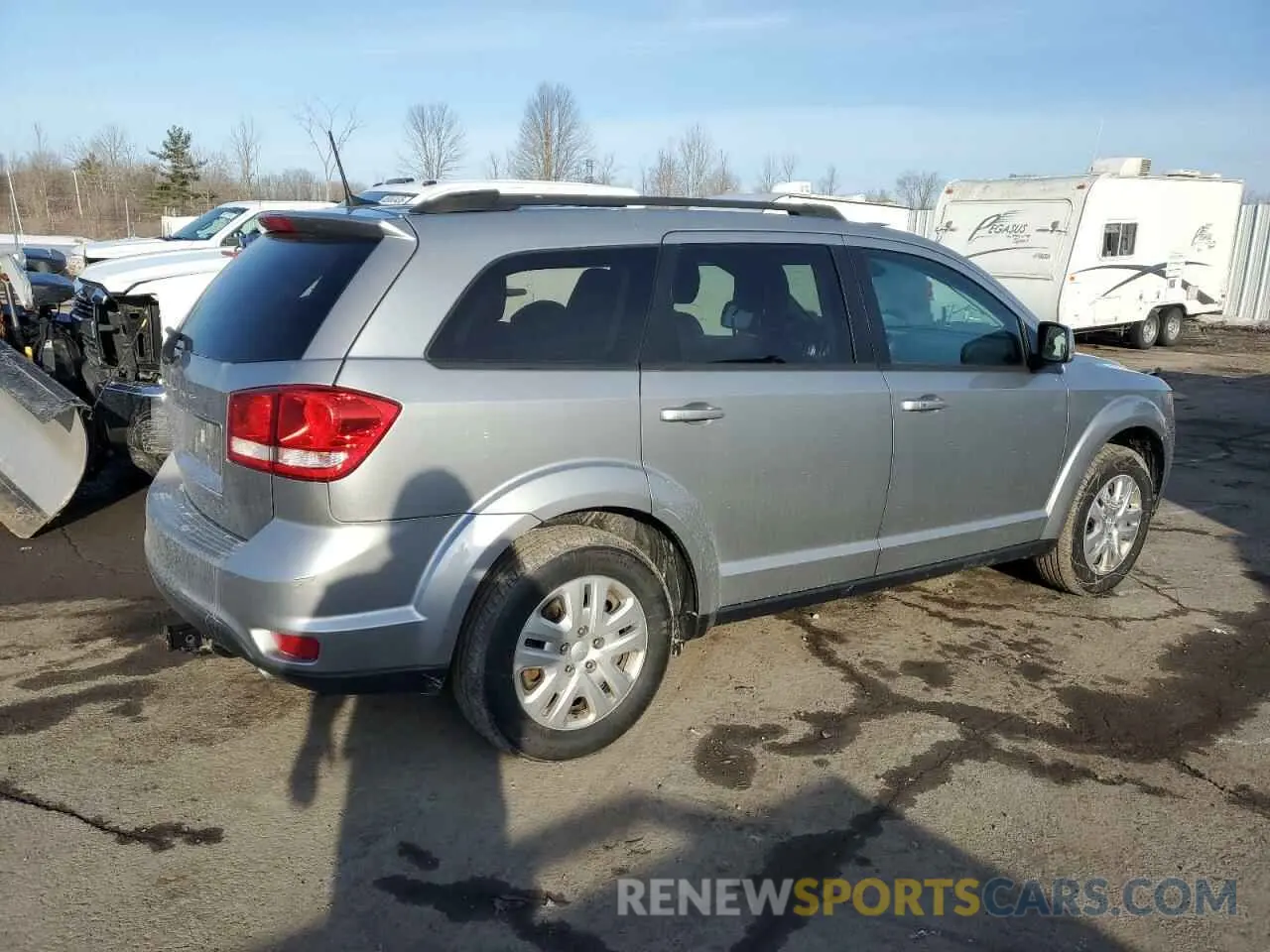 3 fotografías del automóvil dañado 3C4PDDBG8KT780047 DODGE JOURNEY 2019